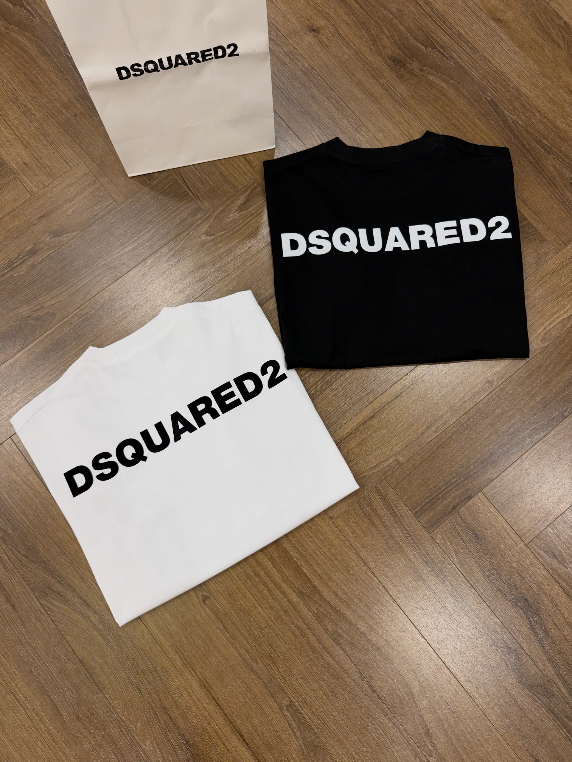 Áo phông T shirt Dsquared2 DSQ Bitch Where Like Auth XS-L NV