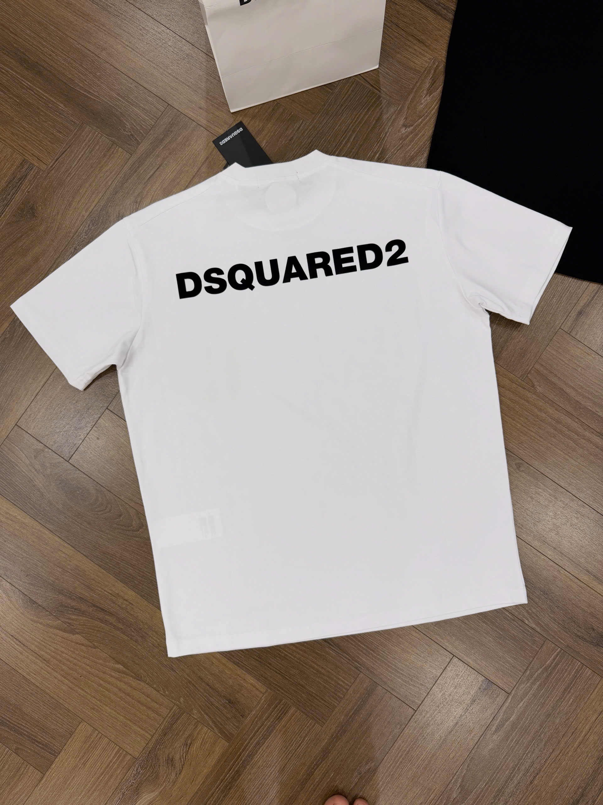 Áo phông T shirt Dsquared2 DSQ Bitch Where Like Auth XS-L NV