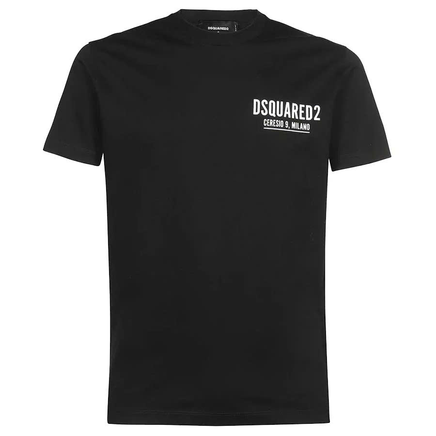Áo phông T shirt Dsquared2 DSQ Milano logo ngực Like Auth XS-L NV