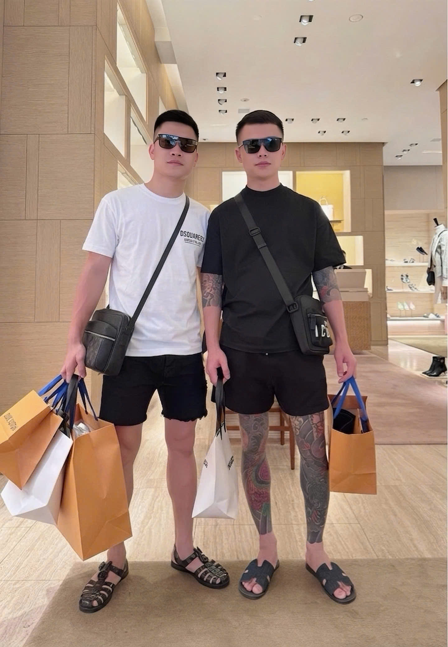 Áo phông T shirt Dsquared2 DSQ Milano logo ngực Like Auth XS-L NV