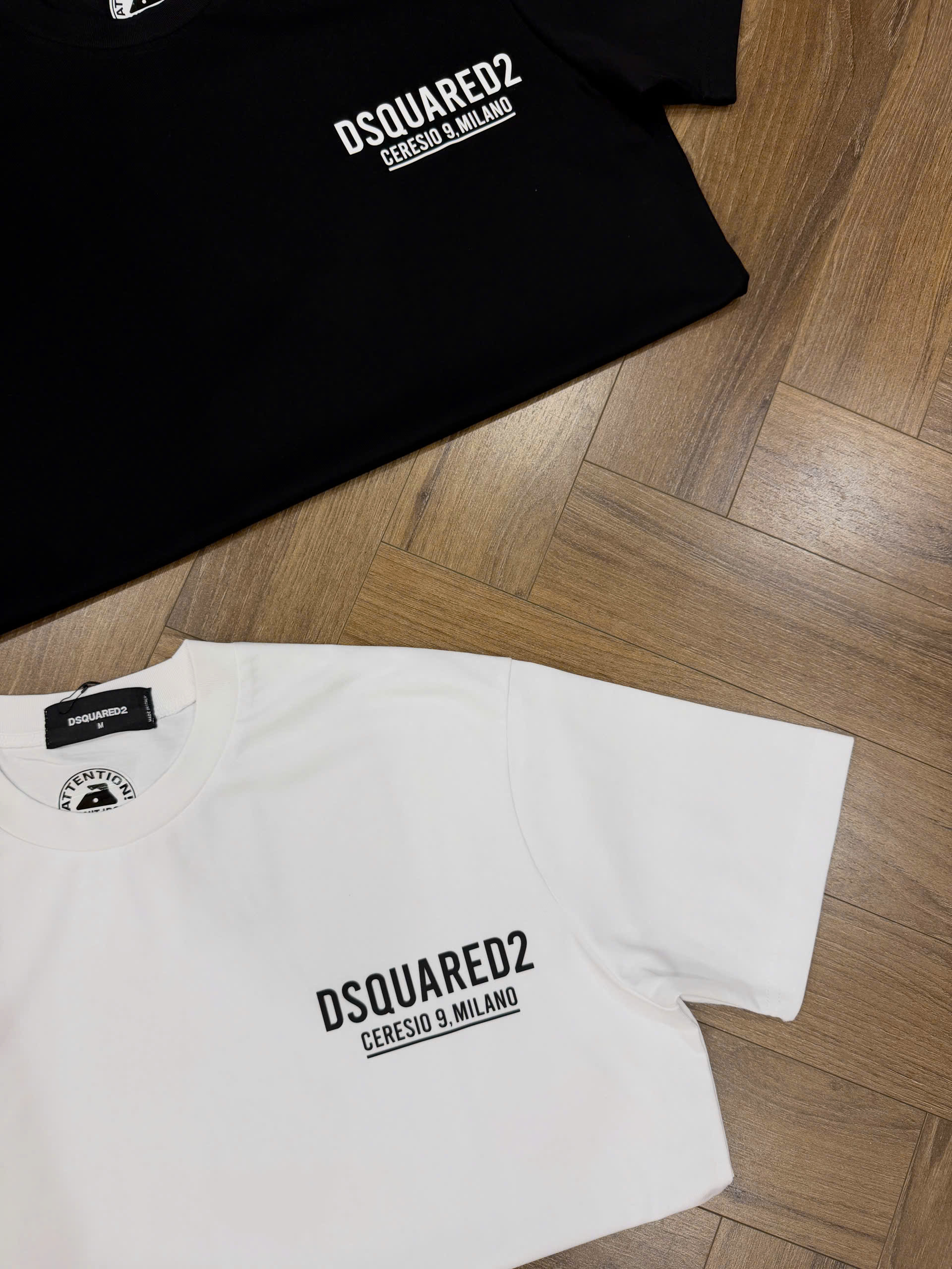 Áo phông T shirt Dsquared2 DSQ Milano logo ngực Like Auth XS-L NV