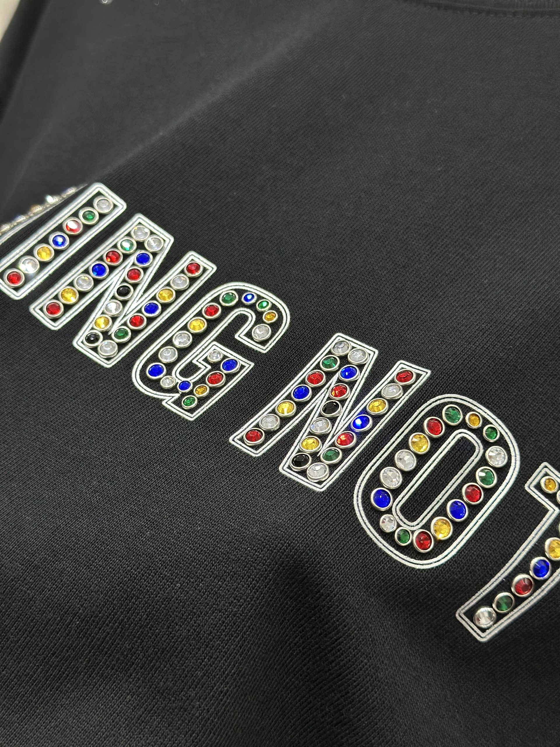 Áo phông T shirt TANYA Nothing Not logo đính đá S-L VTN