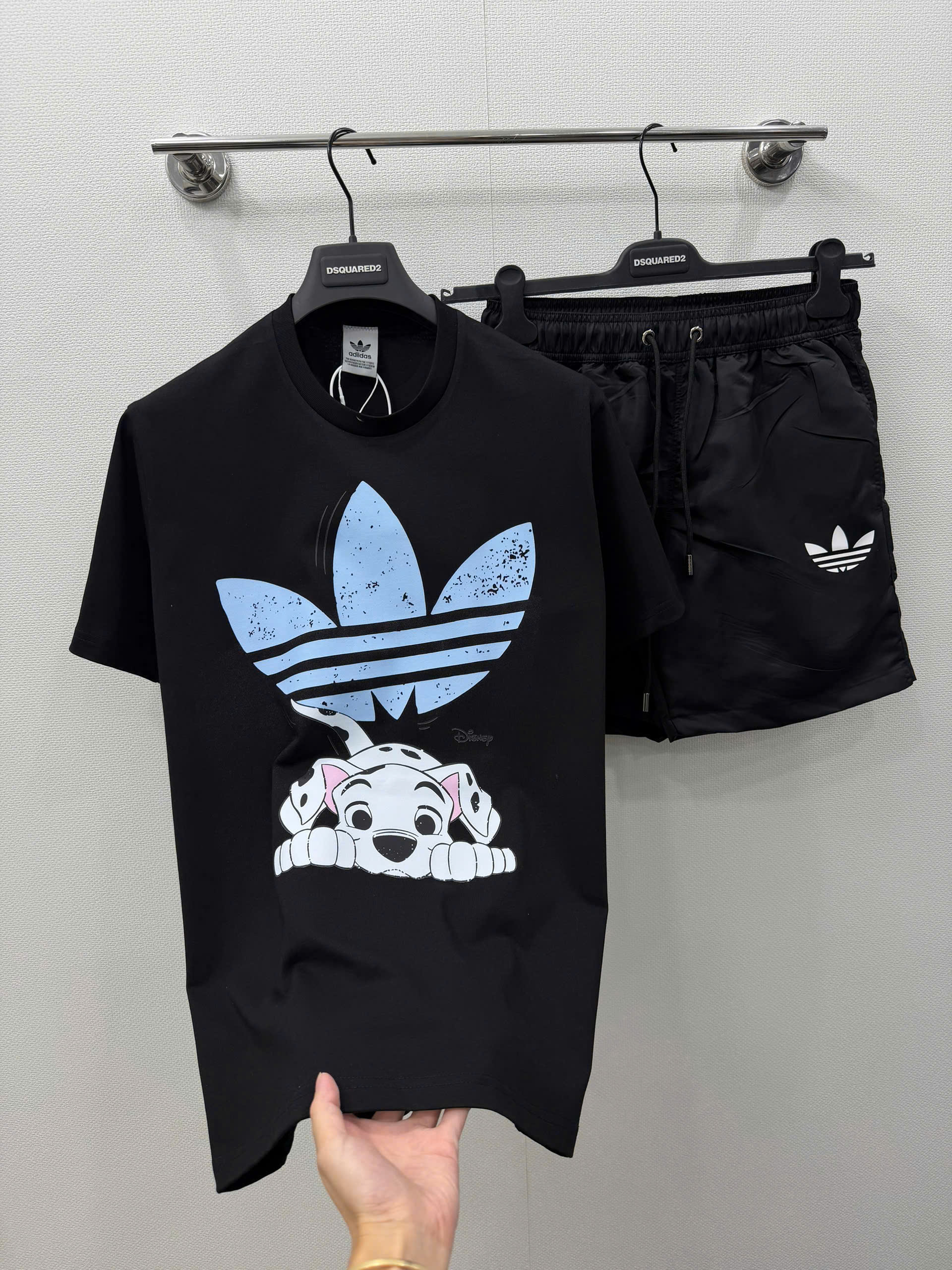 Set bộ thể thao hè Adidas Cún Like Auth S-XL NV