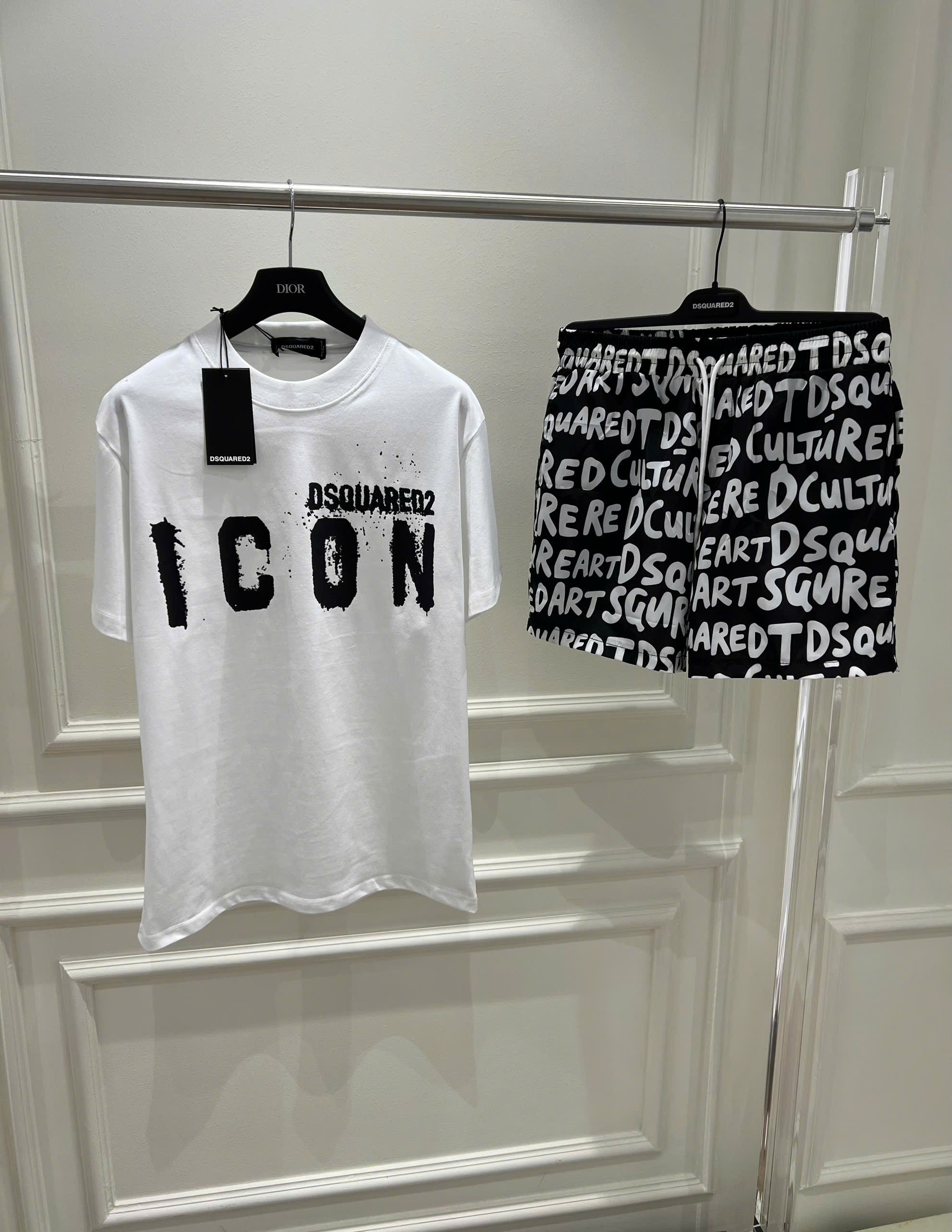 Set bộ thể thao hè Dsquared2 DSQ icon Like Auth S-XL NV