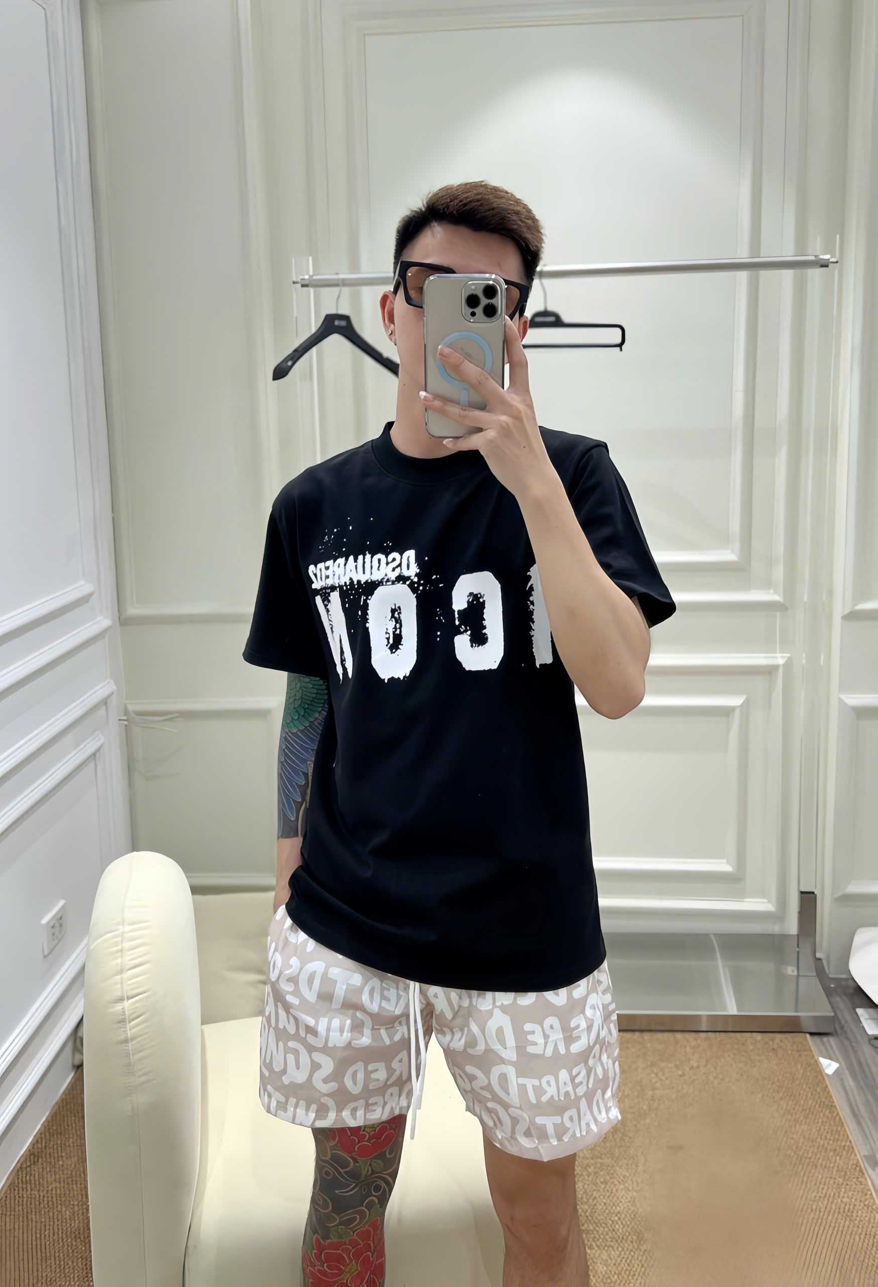 Set bộ thể thao hè Dsquared2 DSQ icon Like Auth S-XL NV