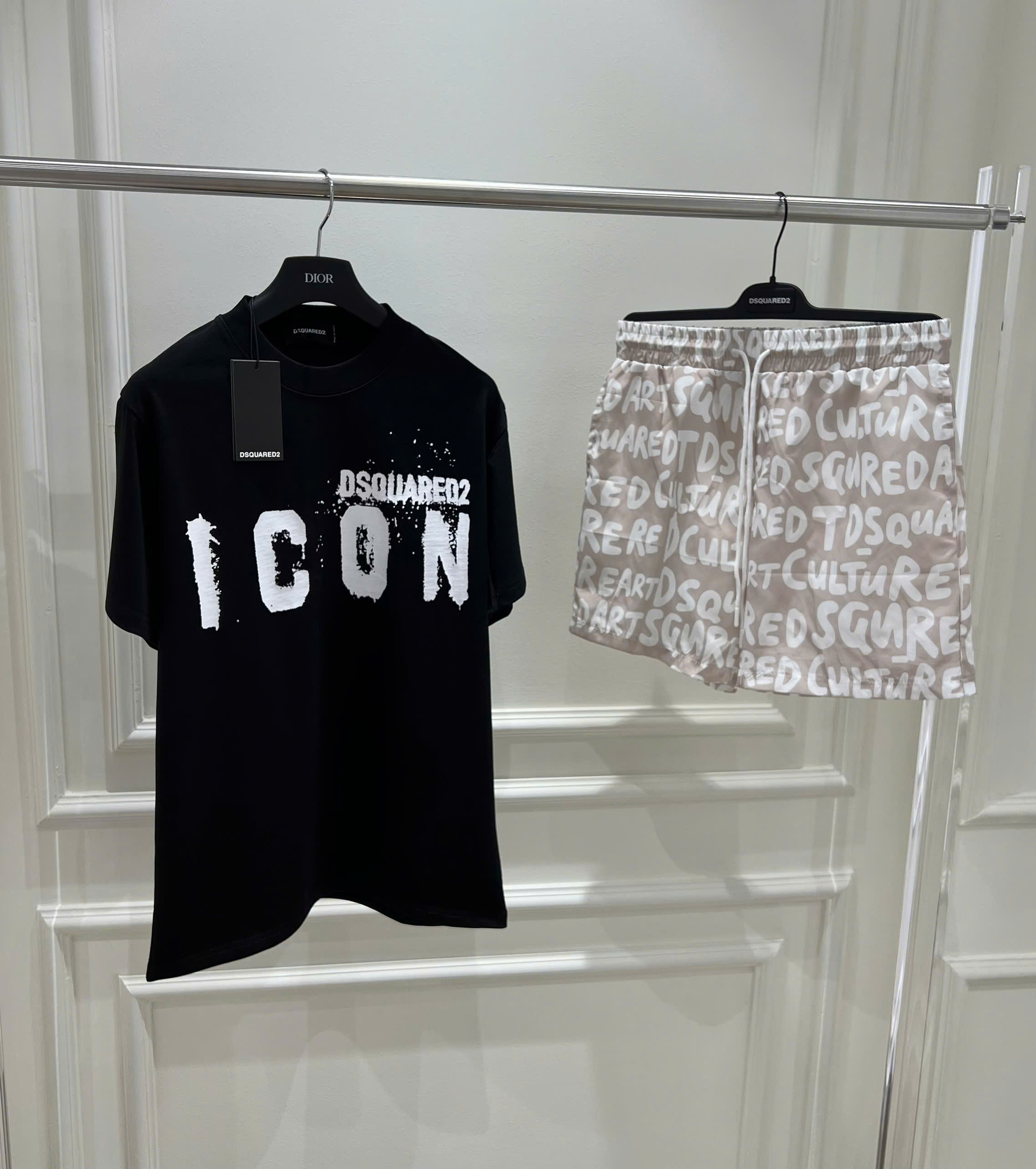 Set bộ thể thao hè Dsquared2 DSQ icon Like Auth S-XL NV