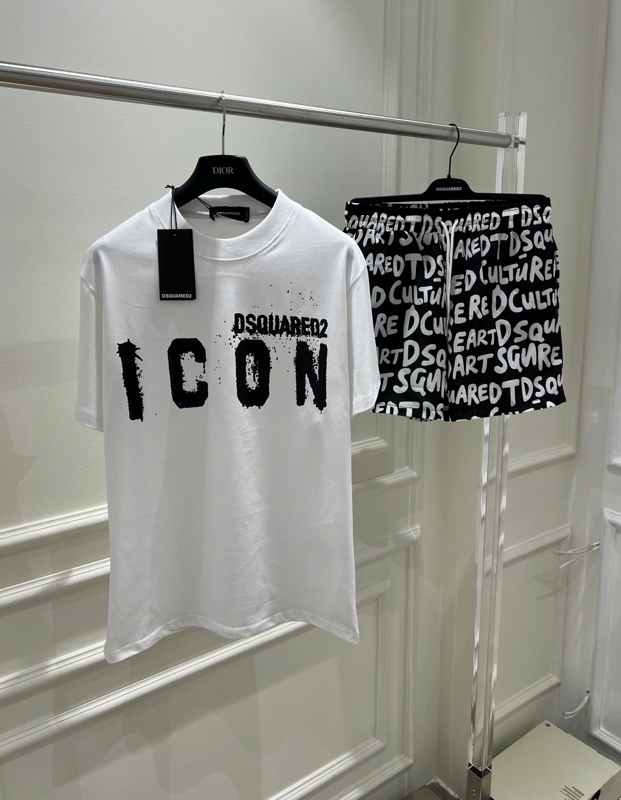 Set bộ thể thao hè Dsquared2 DSQ icon Like Auth S-XL NV