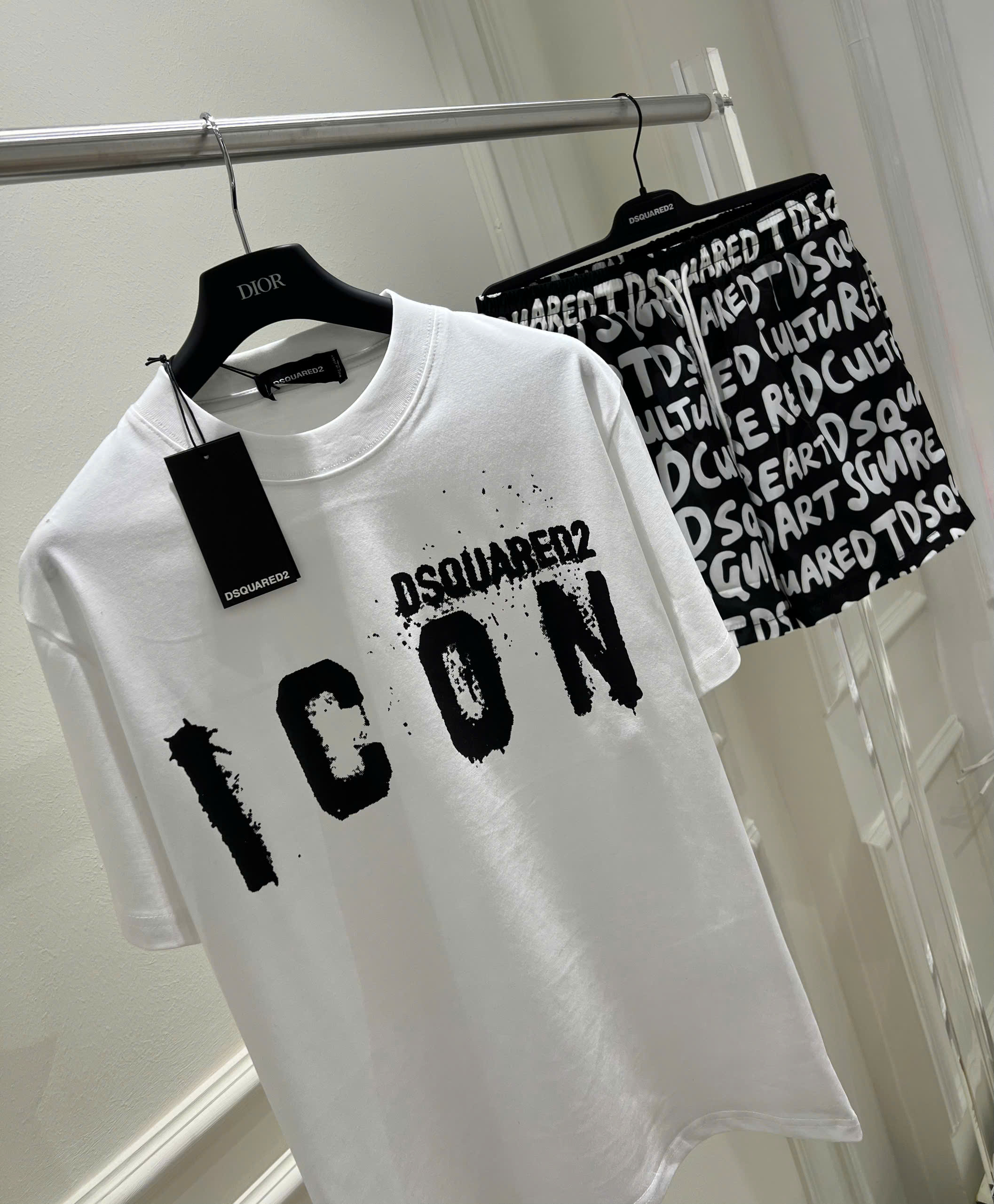Set bộ thể thao hè Dsquared2 DSQ icon Like Auth S-XL NV