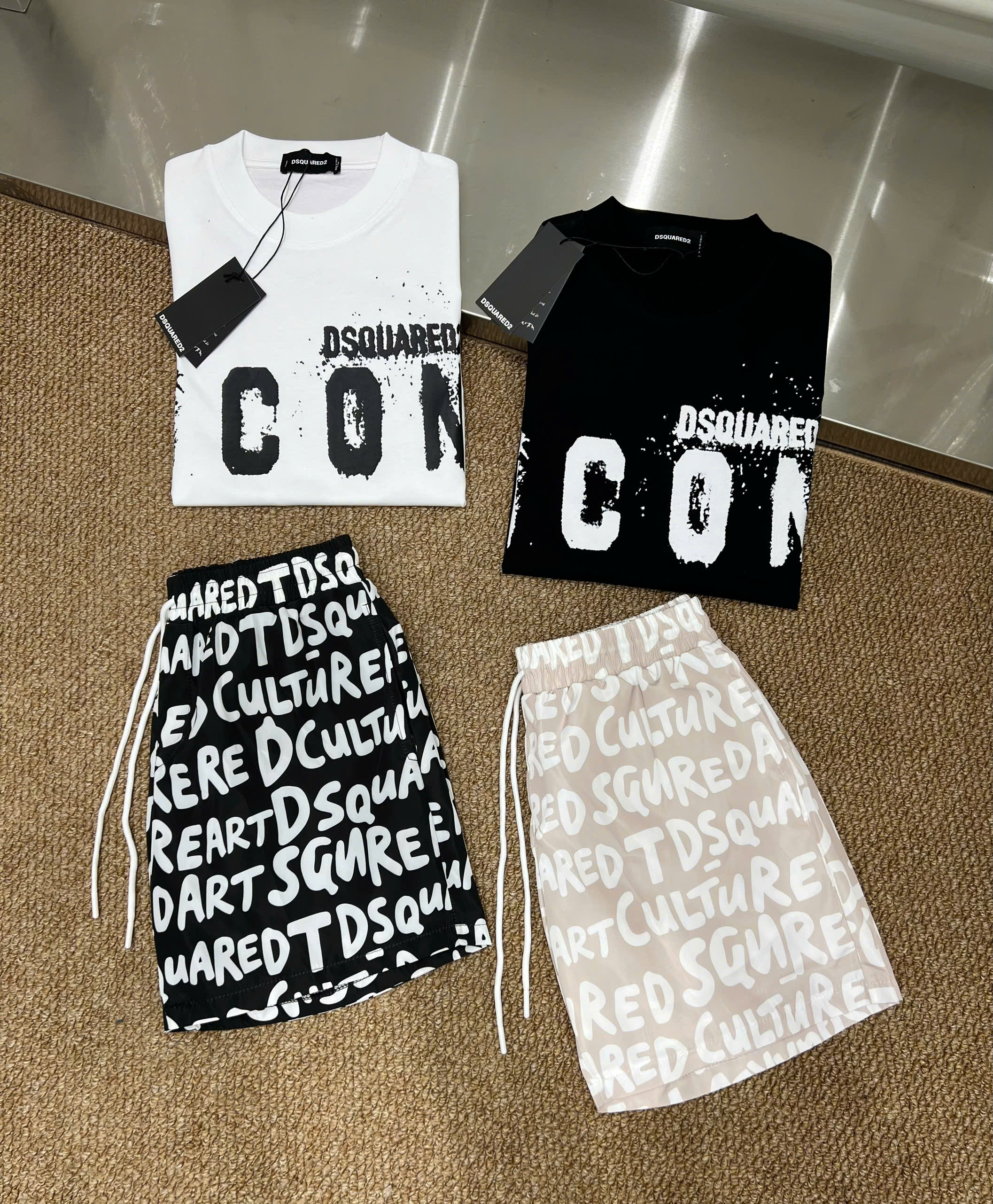 Set bộ thể thao hè Dsquared2 DSQ icon Like Auth S-XL NV