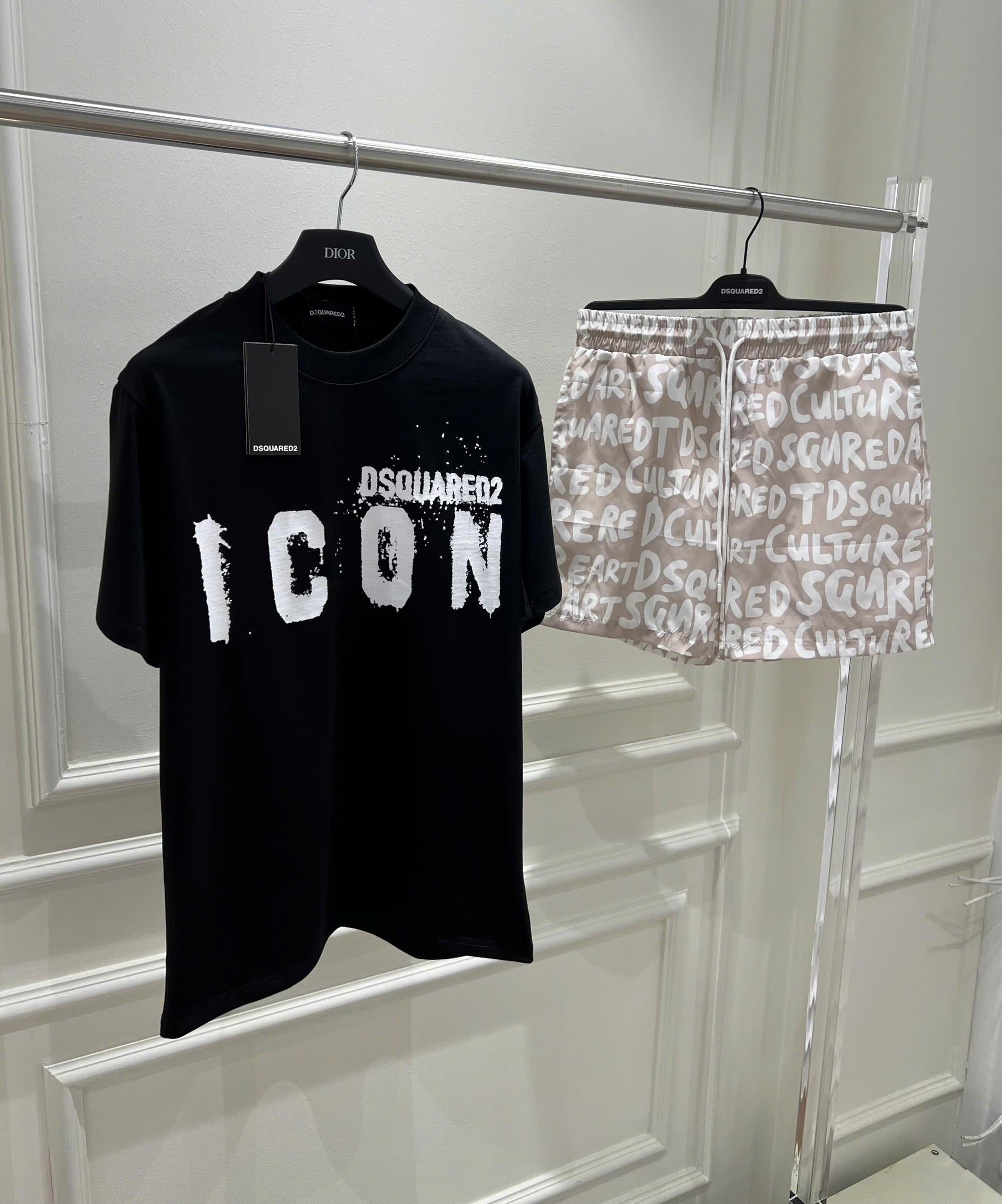 Set bộ thể thao hè Dsquared2 DSQ icon Like Auth S-XL NV