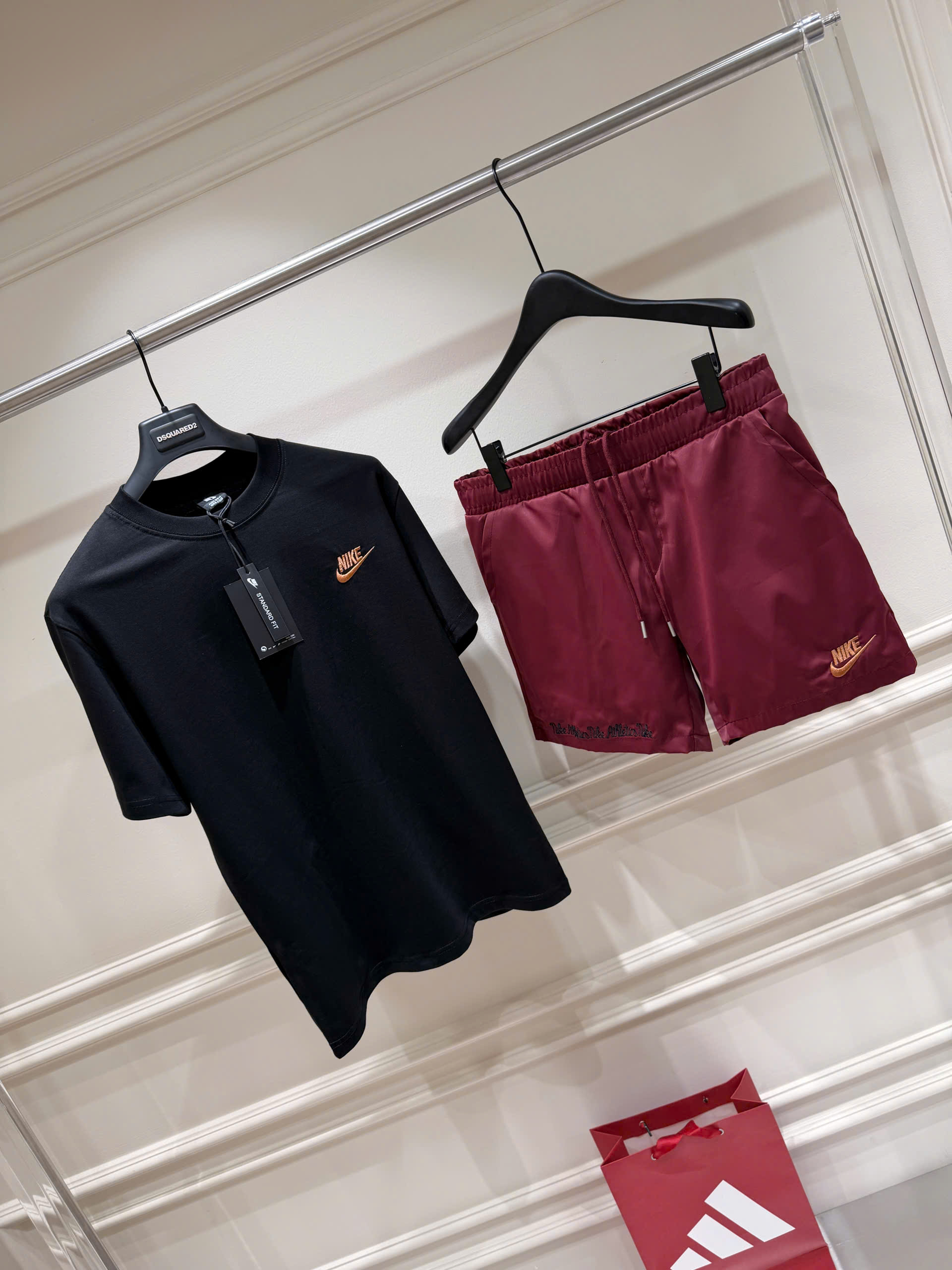 Set bộ thể thao hè Nike Athletics 1972 logo thêu trước sau Like Auth S-XL NV