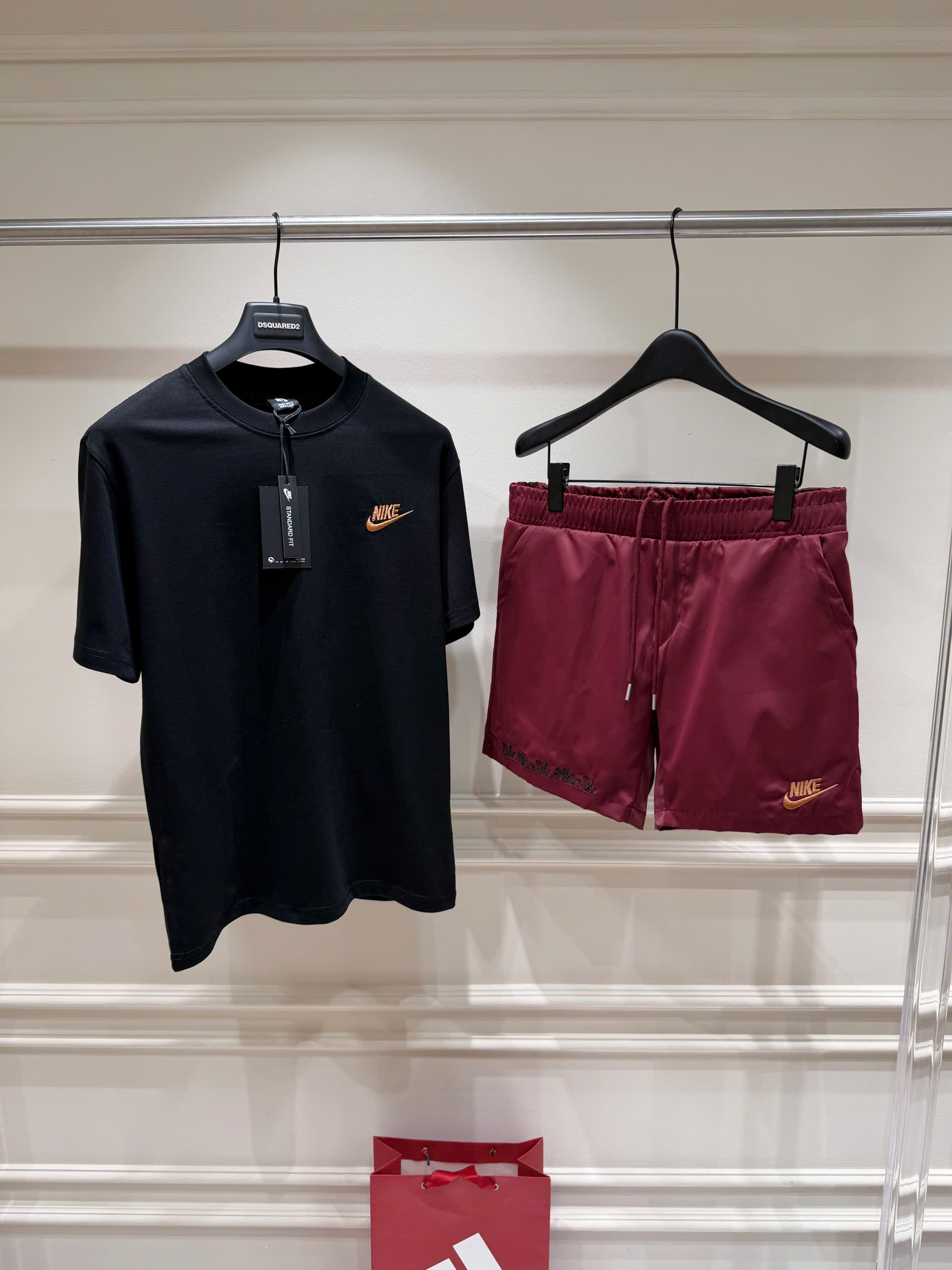 Set bộ thể thao hè Nike Athletics 1972 logo thêu trước sau Like Auth S-XL NV