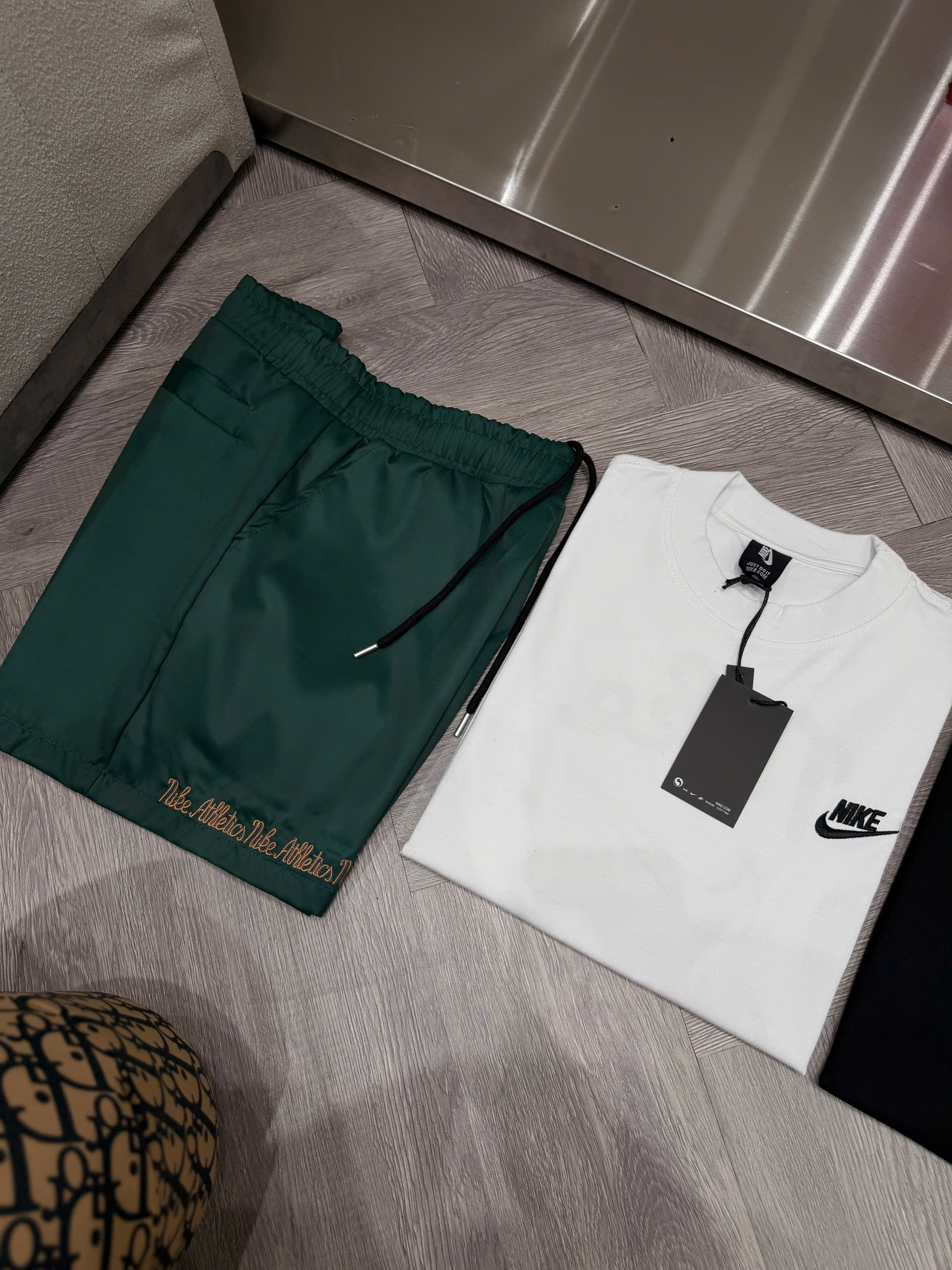 Set bộ thể thao hè Nike Athletics 1972 logo thêu trước sau Like Auth S-XL NV