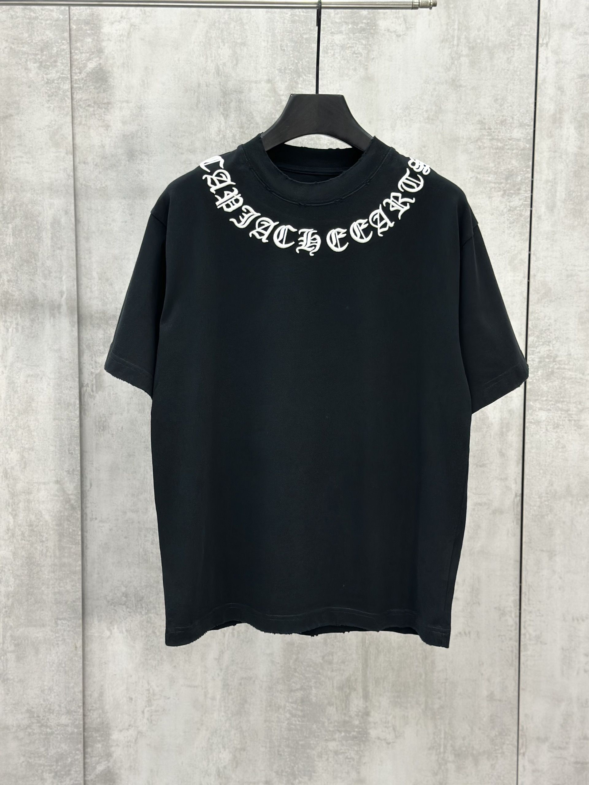 Áo phông T shirt Chrome Heart CH logo thêu quanh cổ Like Auth M-XL VTN