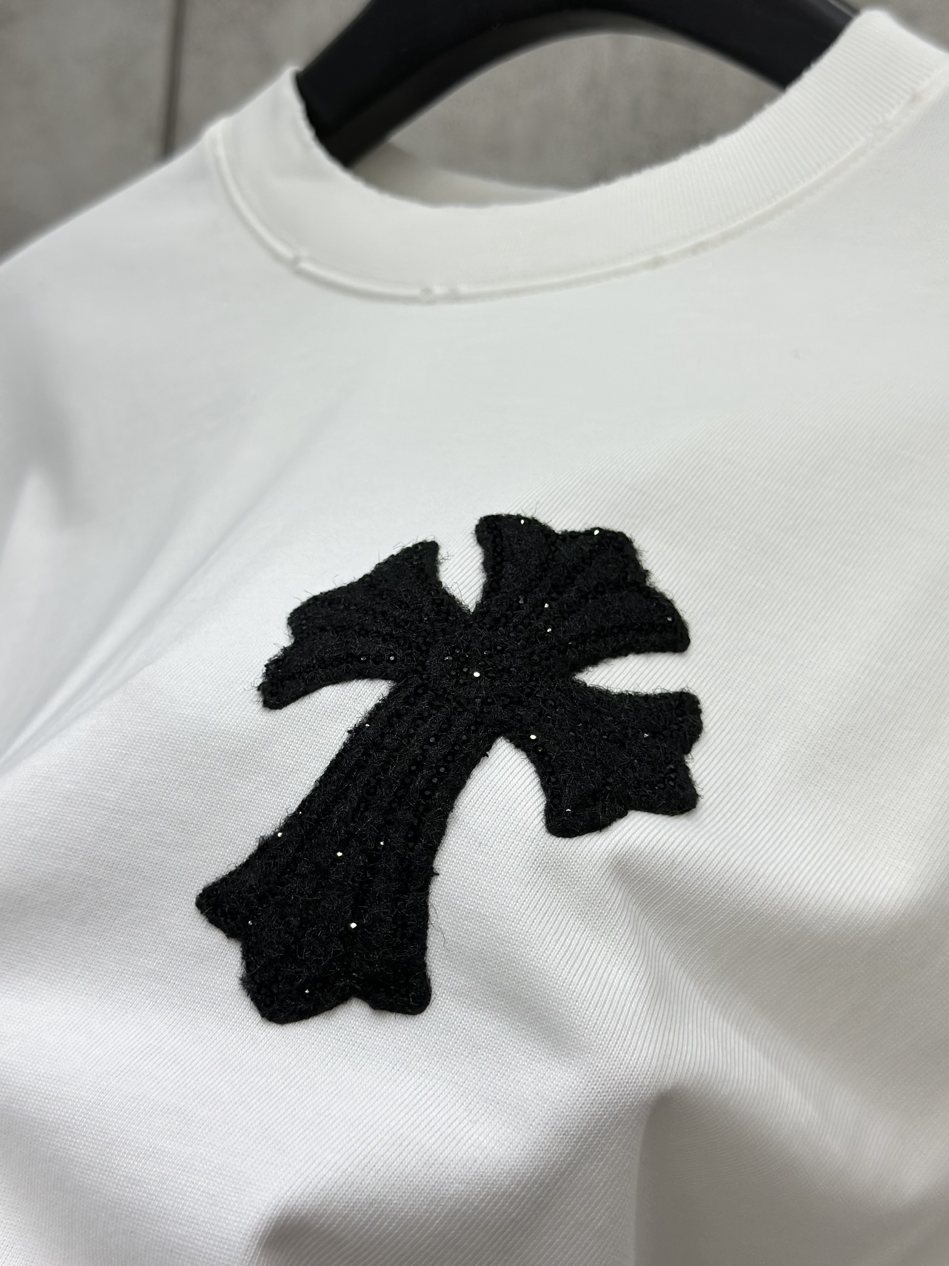 Áo phông T shirt Chrome Heart CH logo wash chữ thập Like Auth M-XL VTN