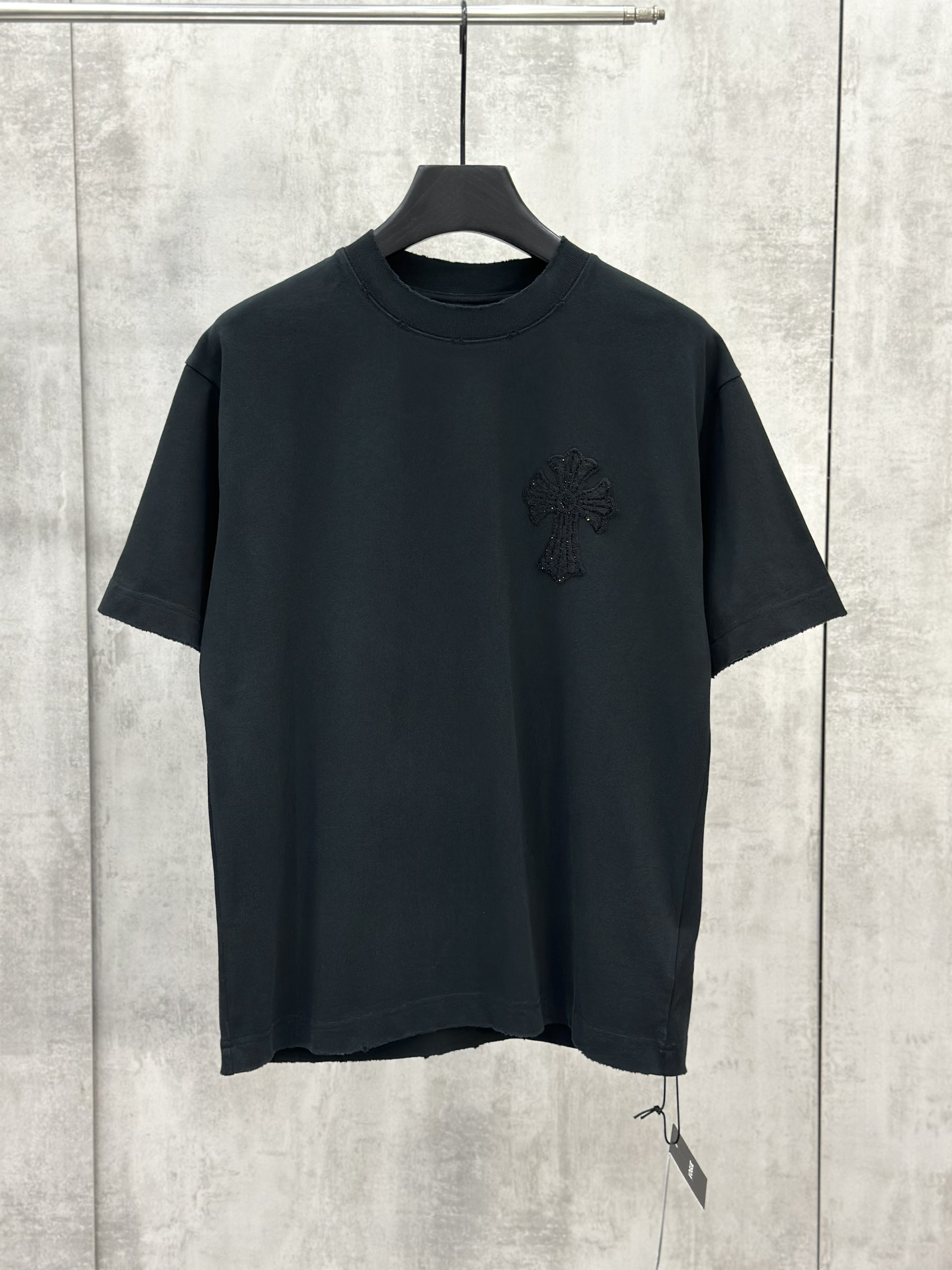 Áo phông T shirt Chrome Heart CH logo wash chữ thập Like Auth M-XL VTN