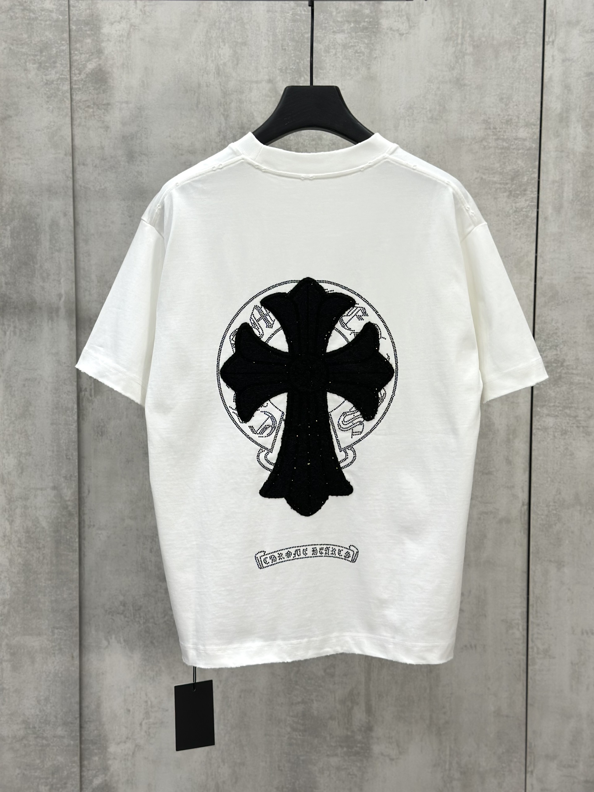 Áo phông T shirt Chrome Heart CH logo wash chữ thập Like Auth M-XL VTN