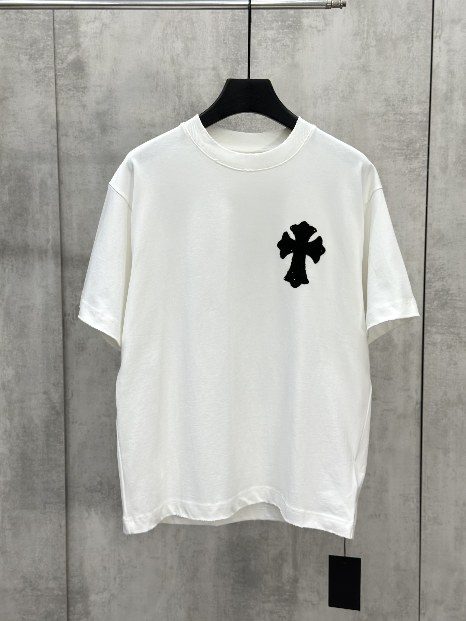 Áo phông T shirt Chrome Heart CH logo wash chữ thập Like Auth M-XL VTN