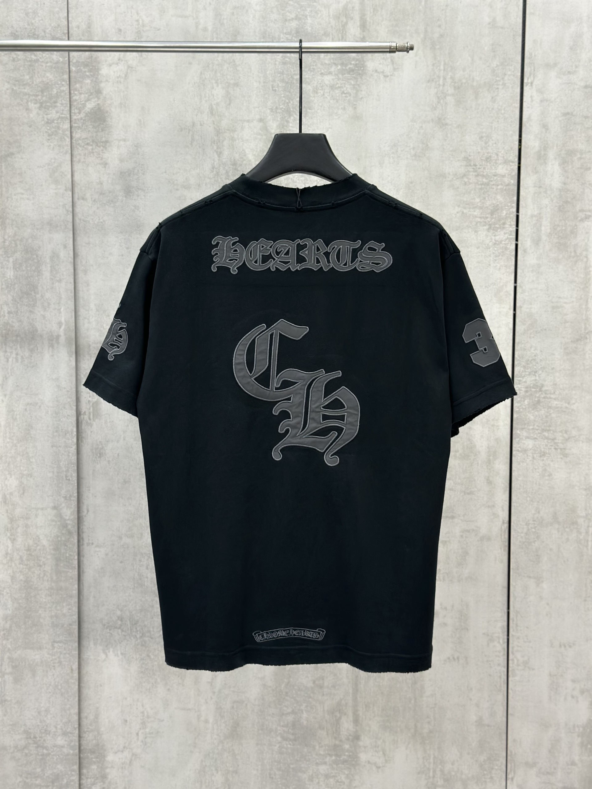 Áo phông T shirt Chrome Heart CH logo wash số 33 Like Auth M-XL VTN