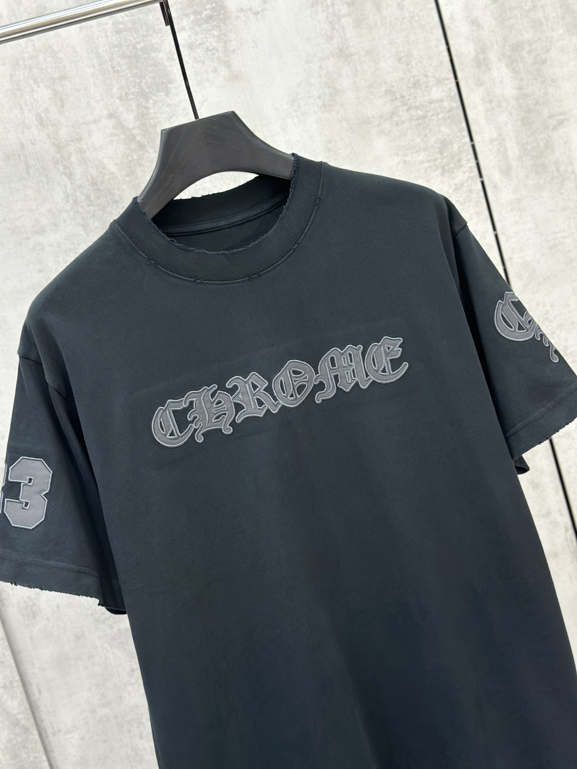 Áo phông T shirt Chrome Heart CH logo wash số 33 Like Auth M-XL VTN