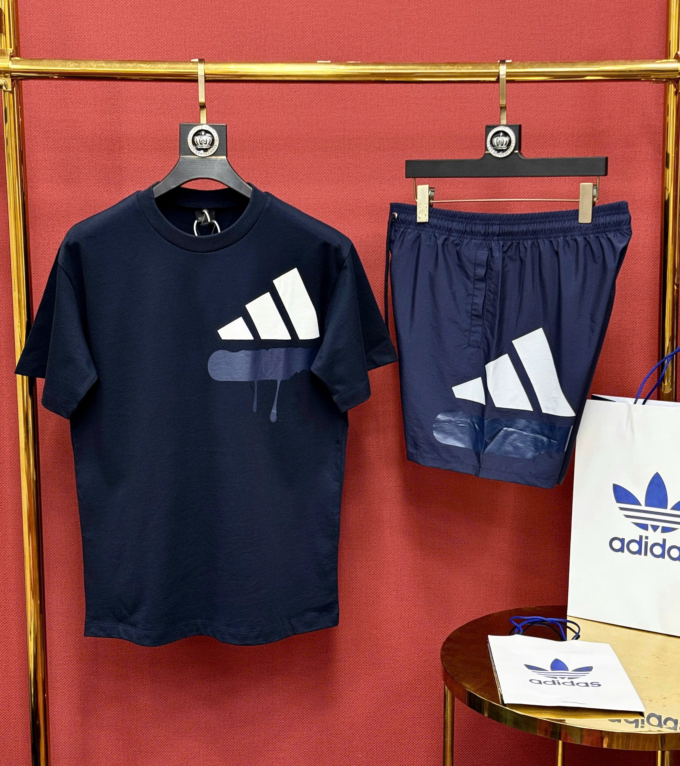 Set bộ thể thao Adidas Basketball logo ngực Like Auth S-XL CD