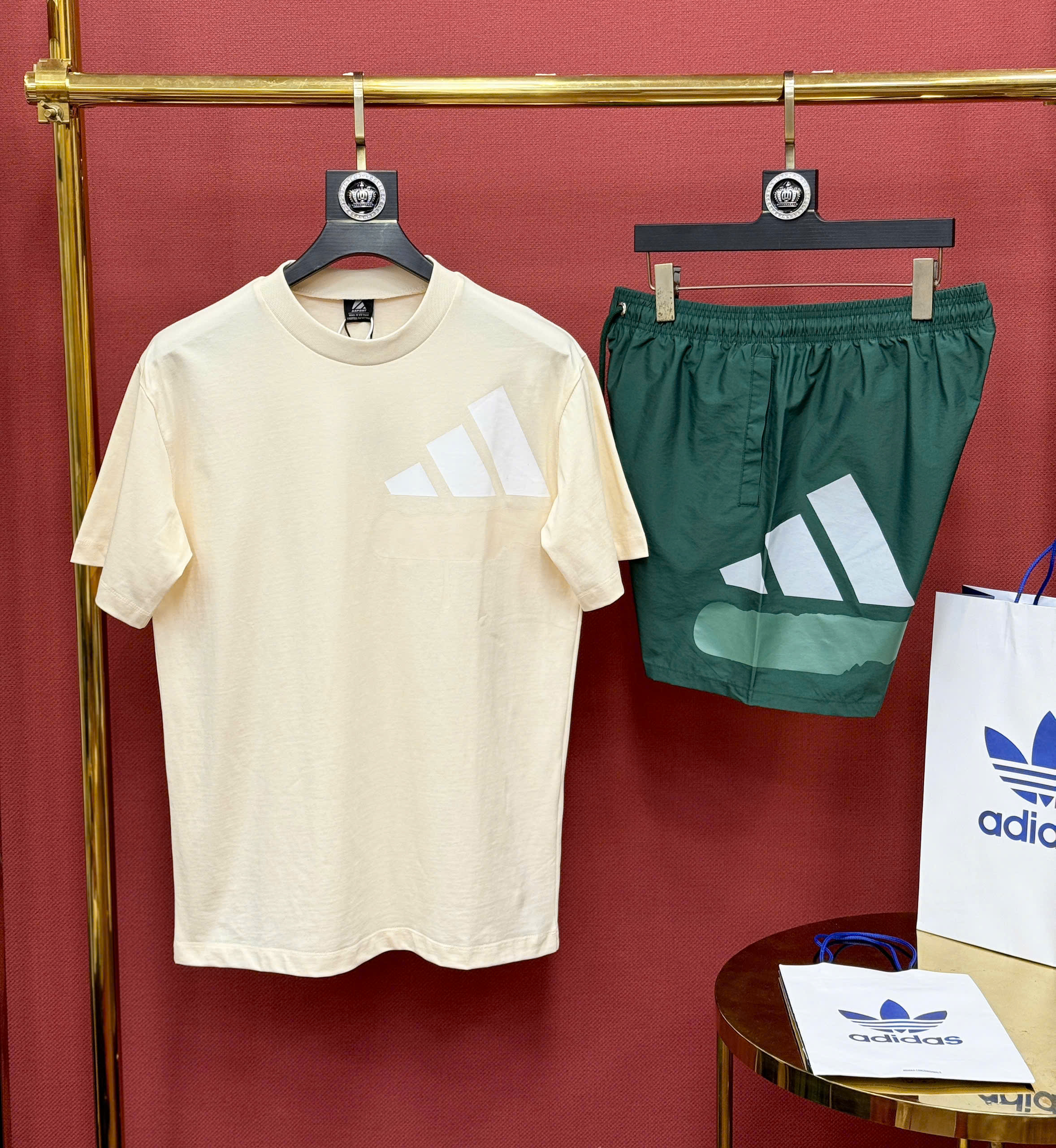 Set bộ thể thao Adidas Basketball logo ngực Like Auth S-XL CD