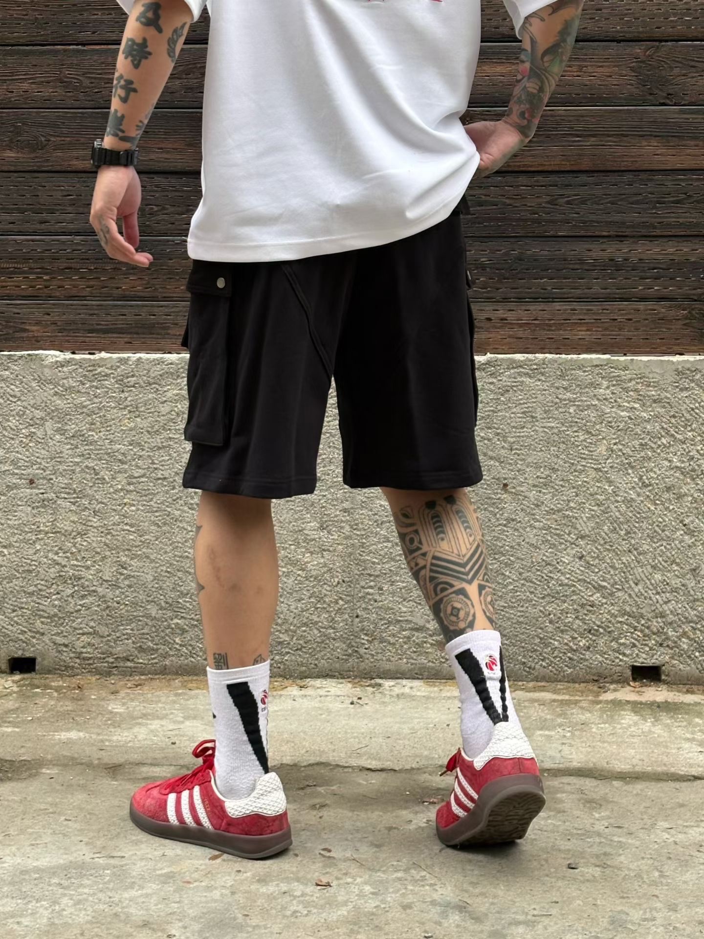 Quần short ngố TANYA túi hộp tag bạc Like Auth M-XL VTN