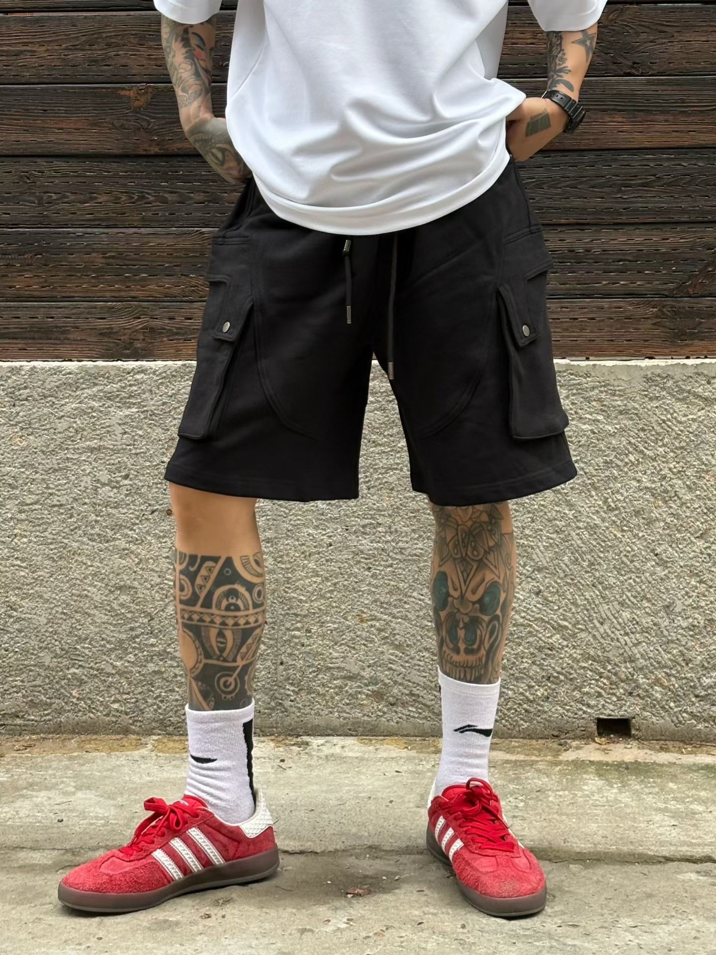 Quần short ngố TANYA túi hộp tag bạc Like Auth M-XL VTN