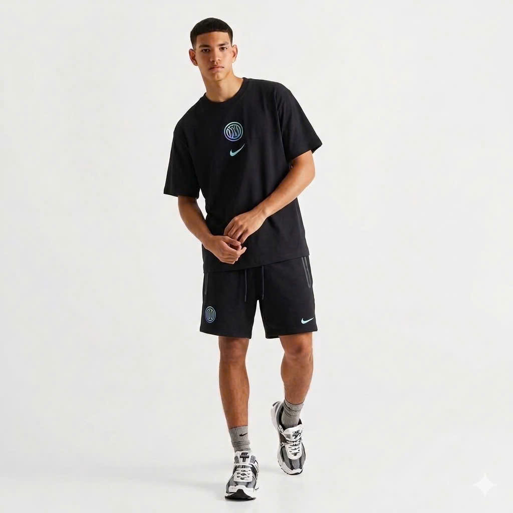 Set bộ thể thao hè Nike Inter Milan logo ngực Like Auth S-XL NV
