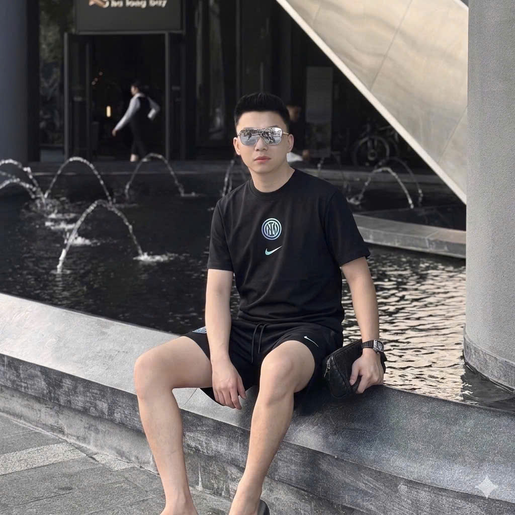 Set bộ thể thao hè Nike Inter Milan logo ngực Like Auth S-XL NV