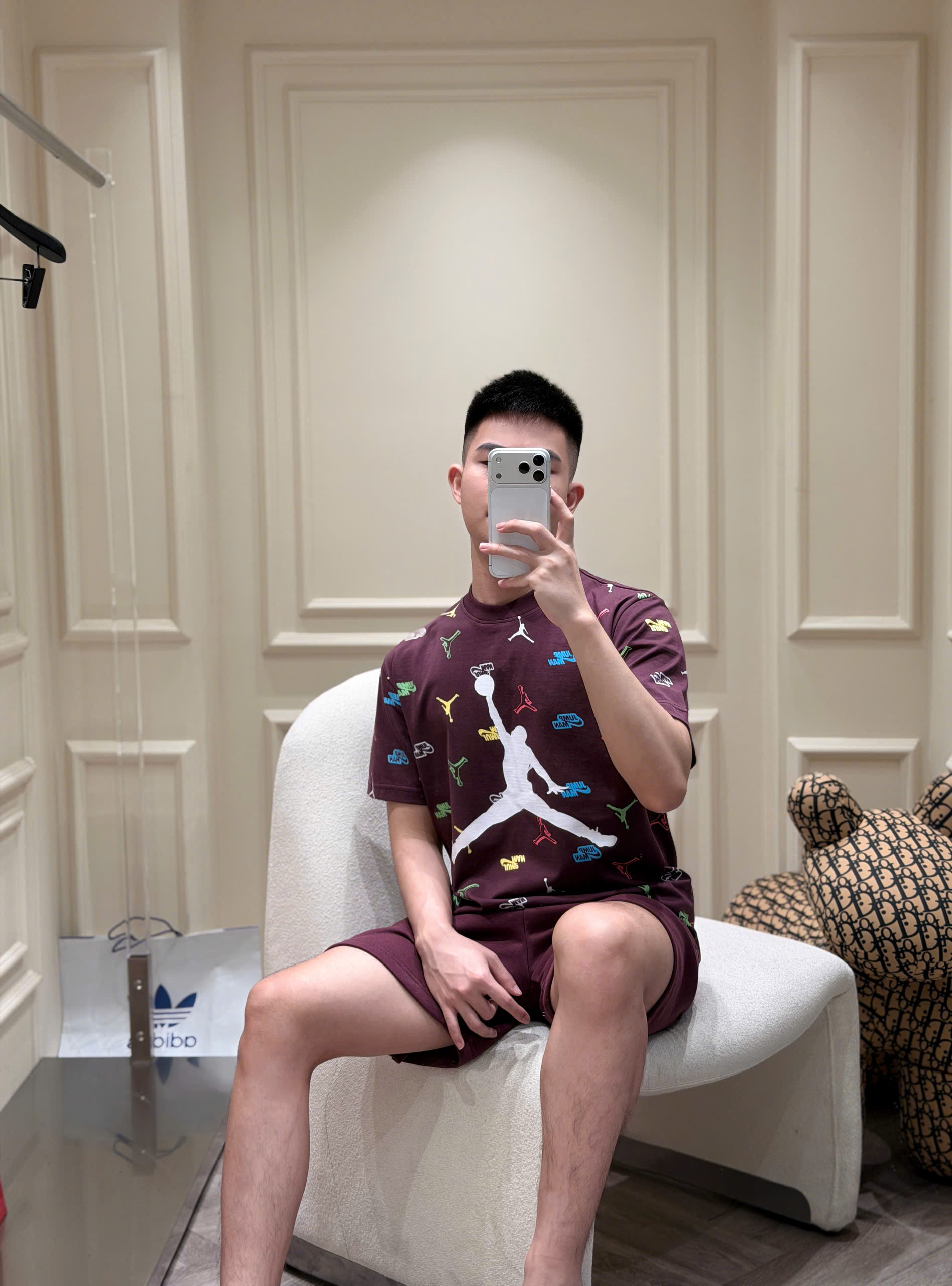 Set bộ thể thao hè Nike Jordan Jump Man logo ngực Like Auth S-XL NV