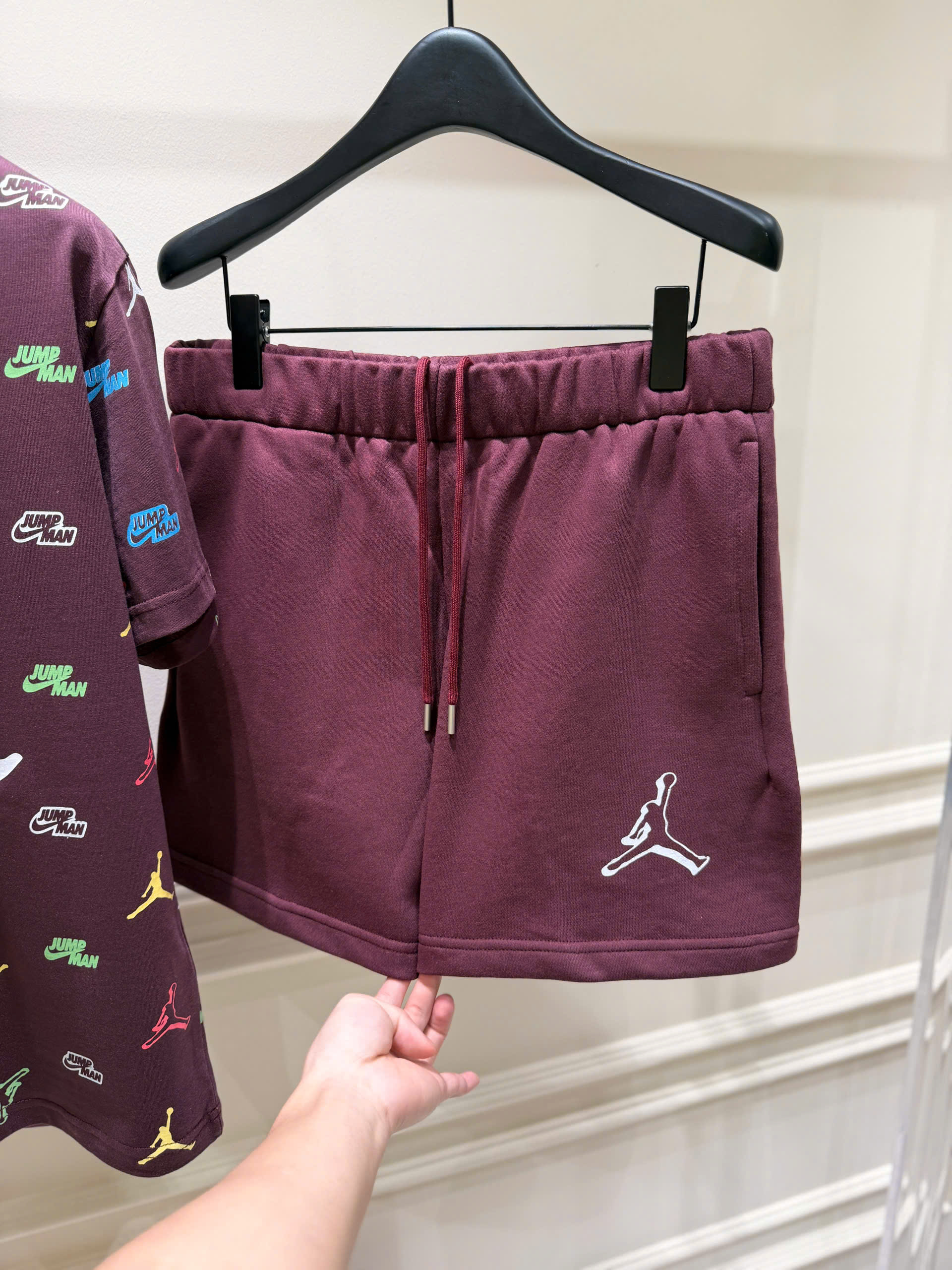 Set bộ thể thao hè Nike Jordan Jump Man logo ngực Like Auth S-XL NV