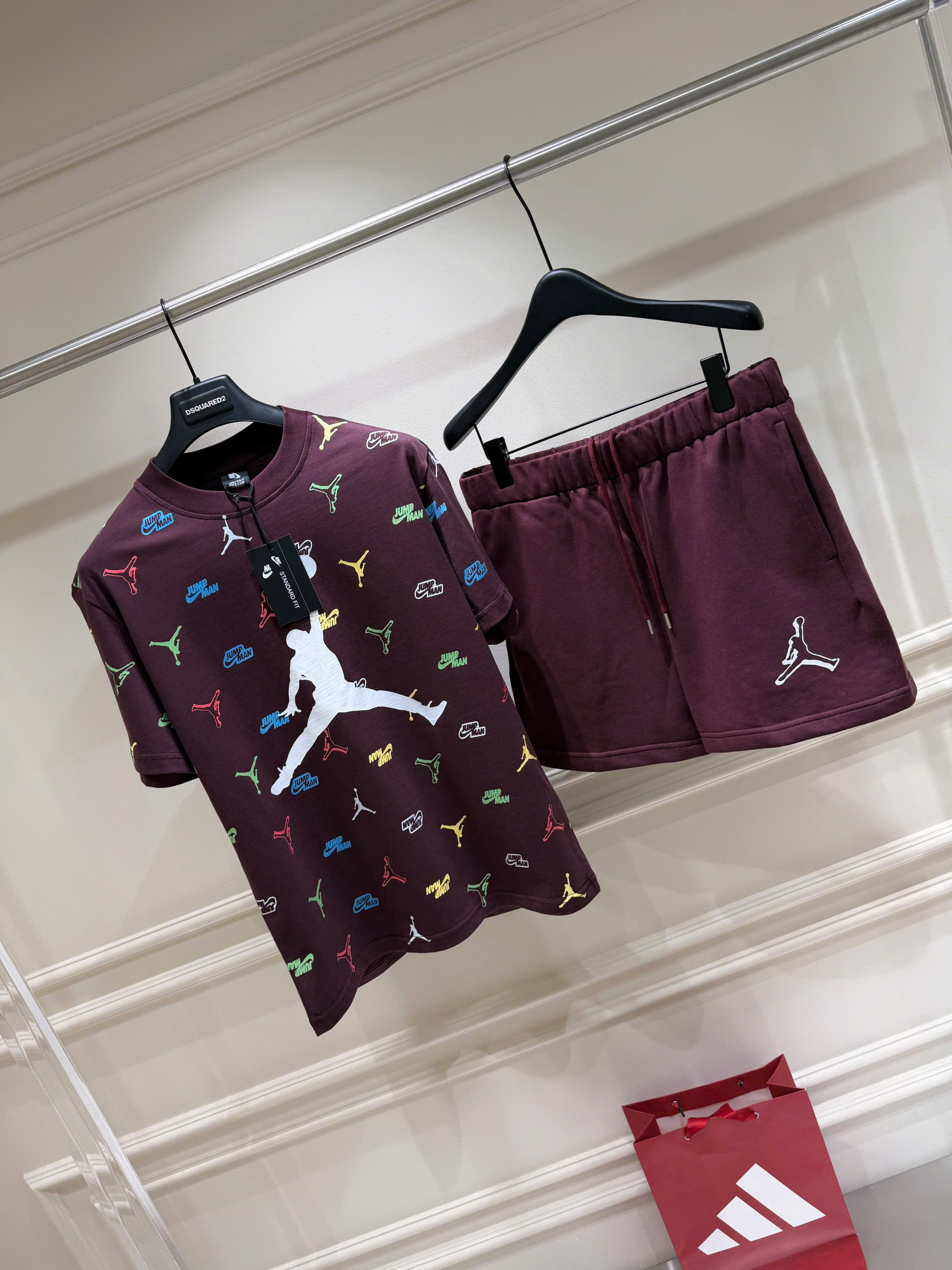 Set bộ thể thao hè Nike Jordan Jump Man logo ngực Like Auth S-XL NV