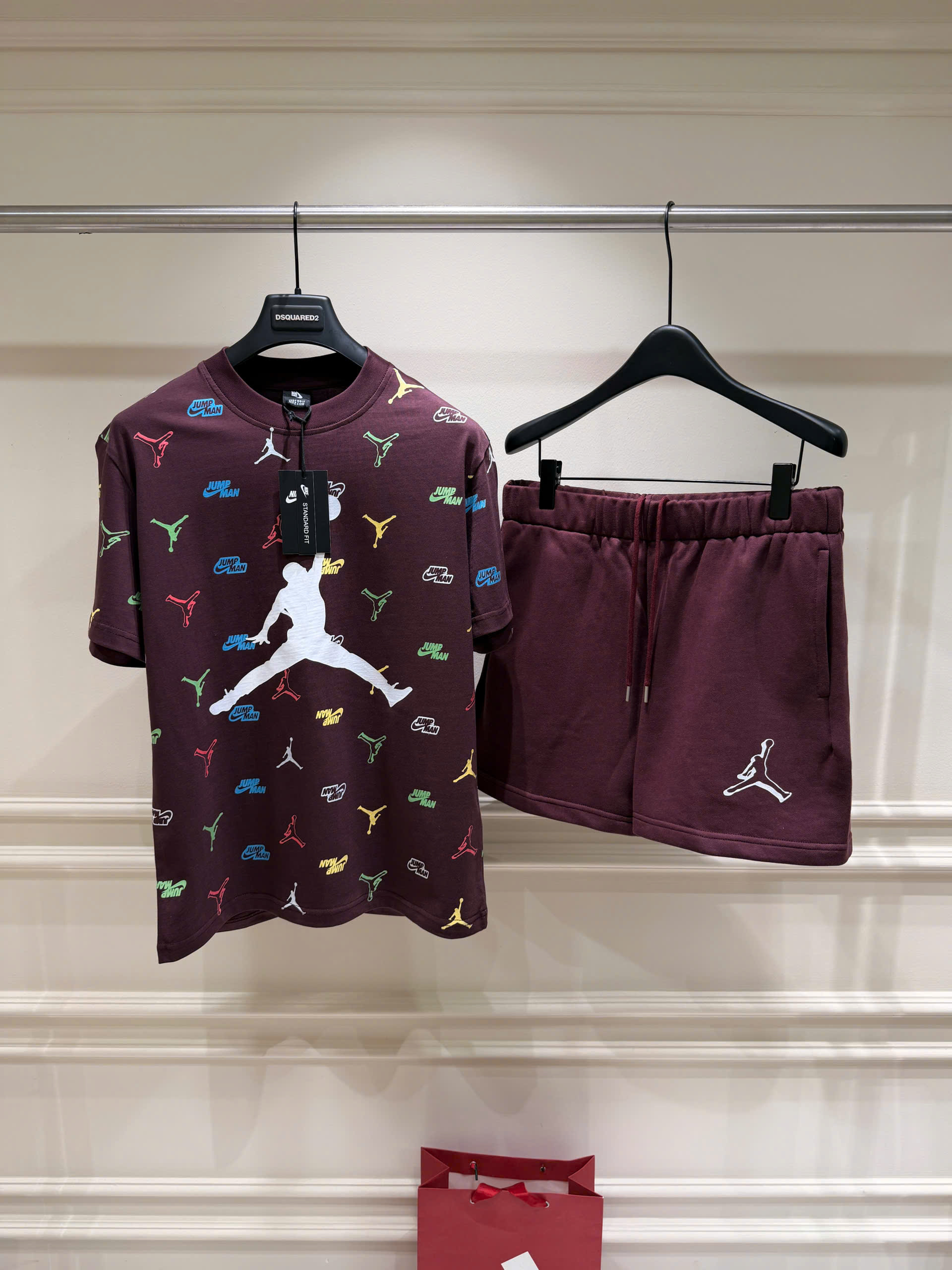 Set bộ thể thao hè Nike Jordan Jump Man logo ngực Like Auth S-XL NV