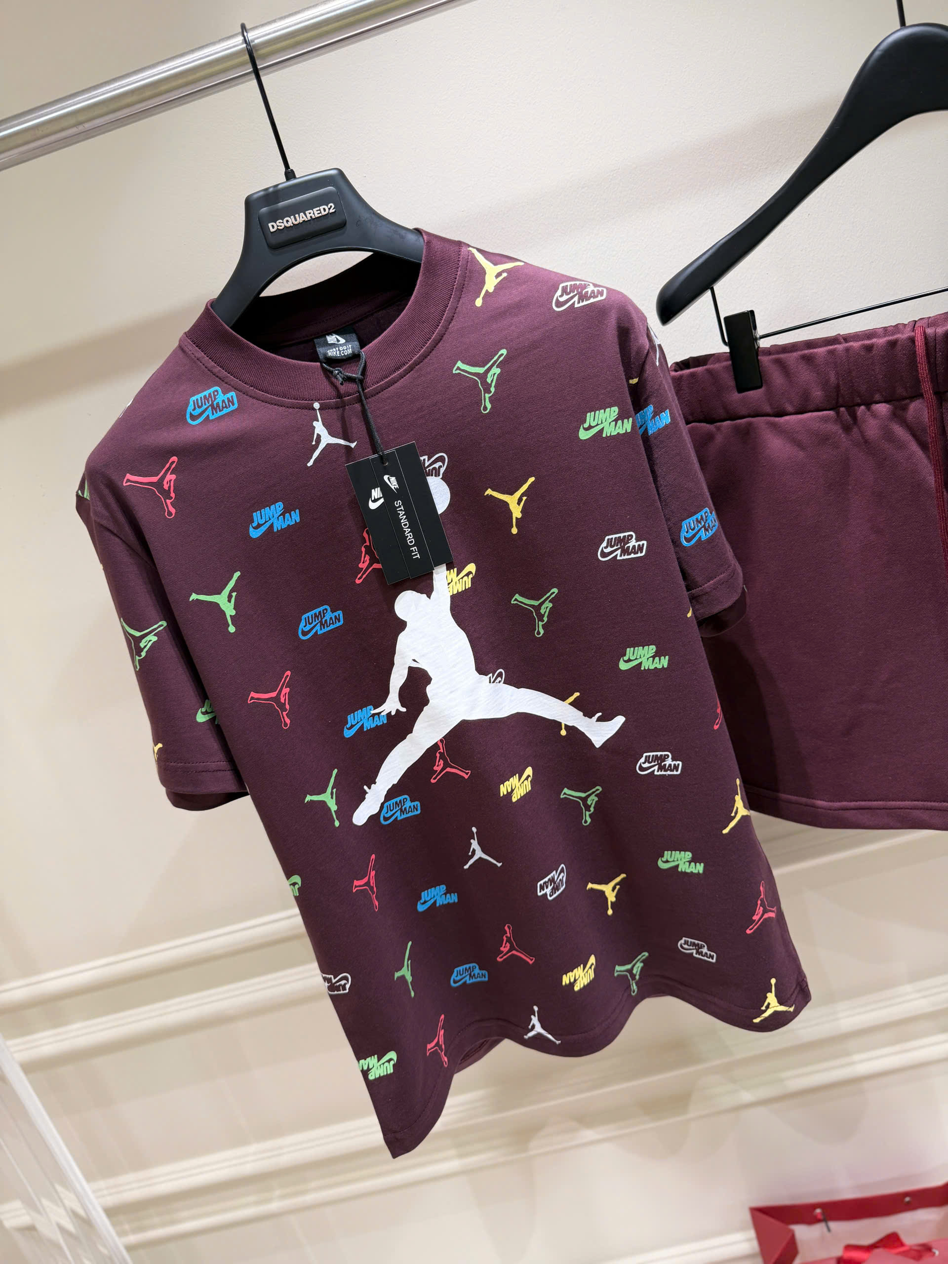 Set bộ thể thao hè Nike Jordan Jump Man logo ngực Like Auth S-XL NV