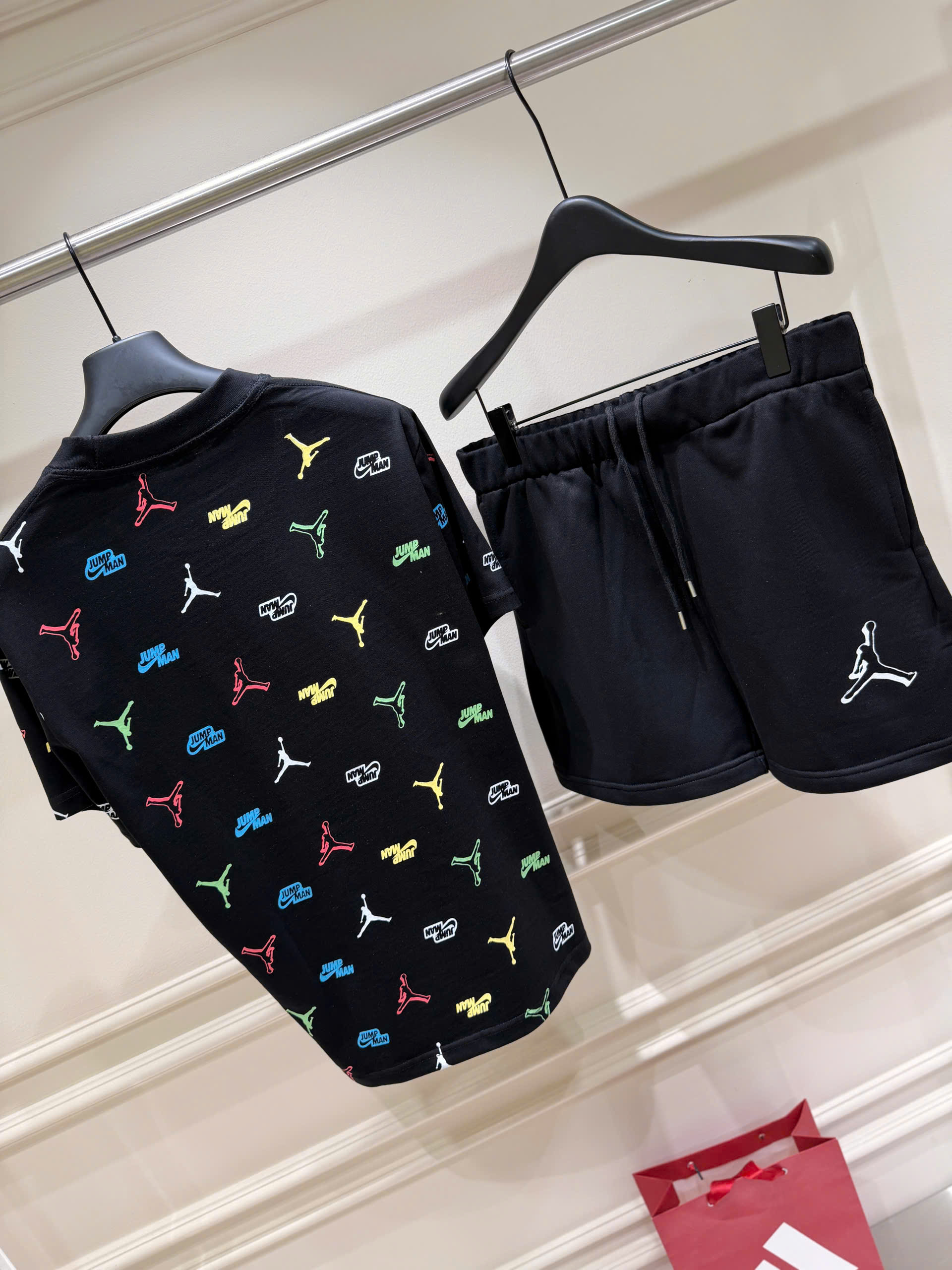 Set bộ thể thao hè Nike Jordan Jump Man logo ngực Like Auth S-XL NV