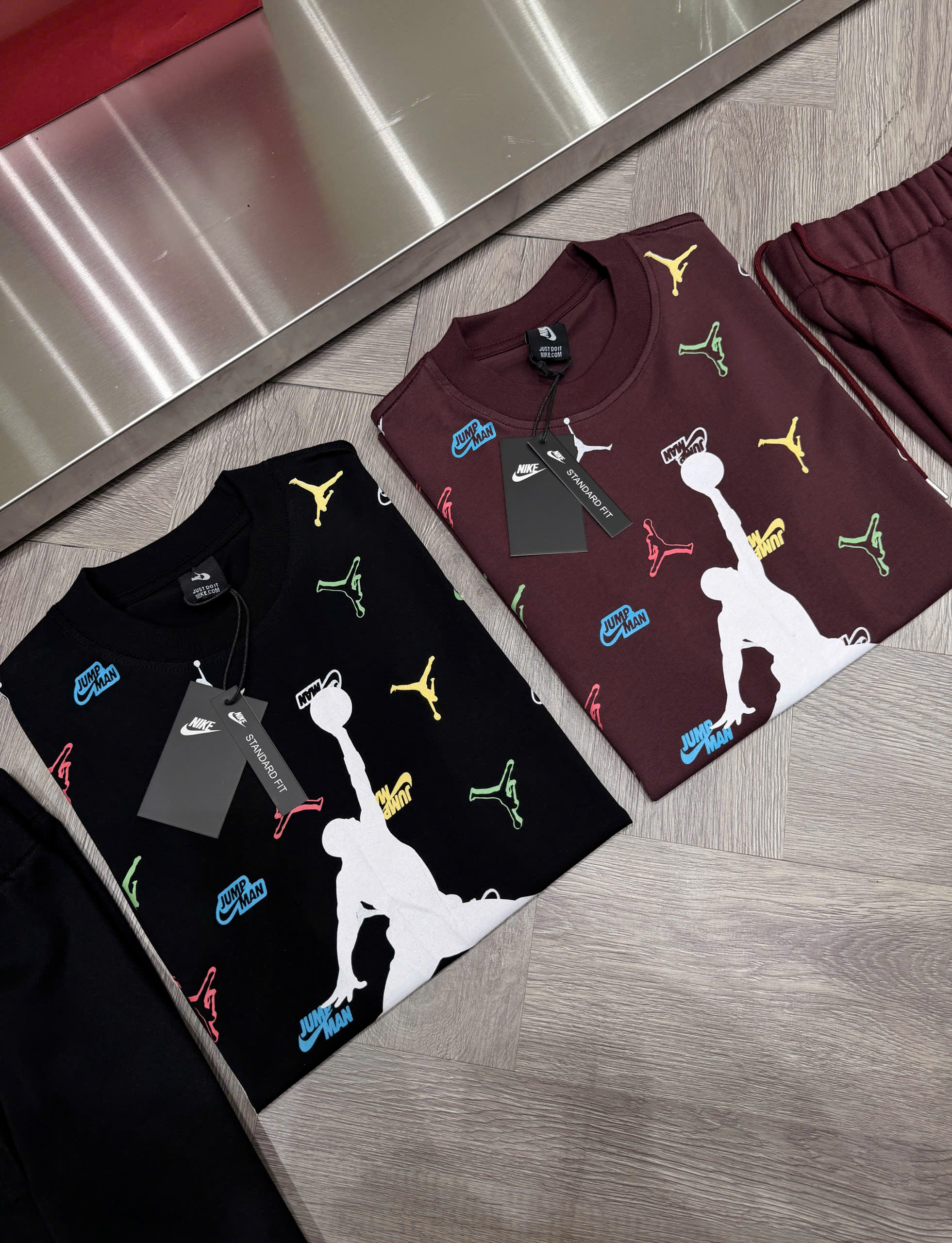 Set bộ thể thao hè Nike Jordan Jump Man logo ngực Like Auth S-XL NV