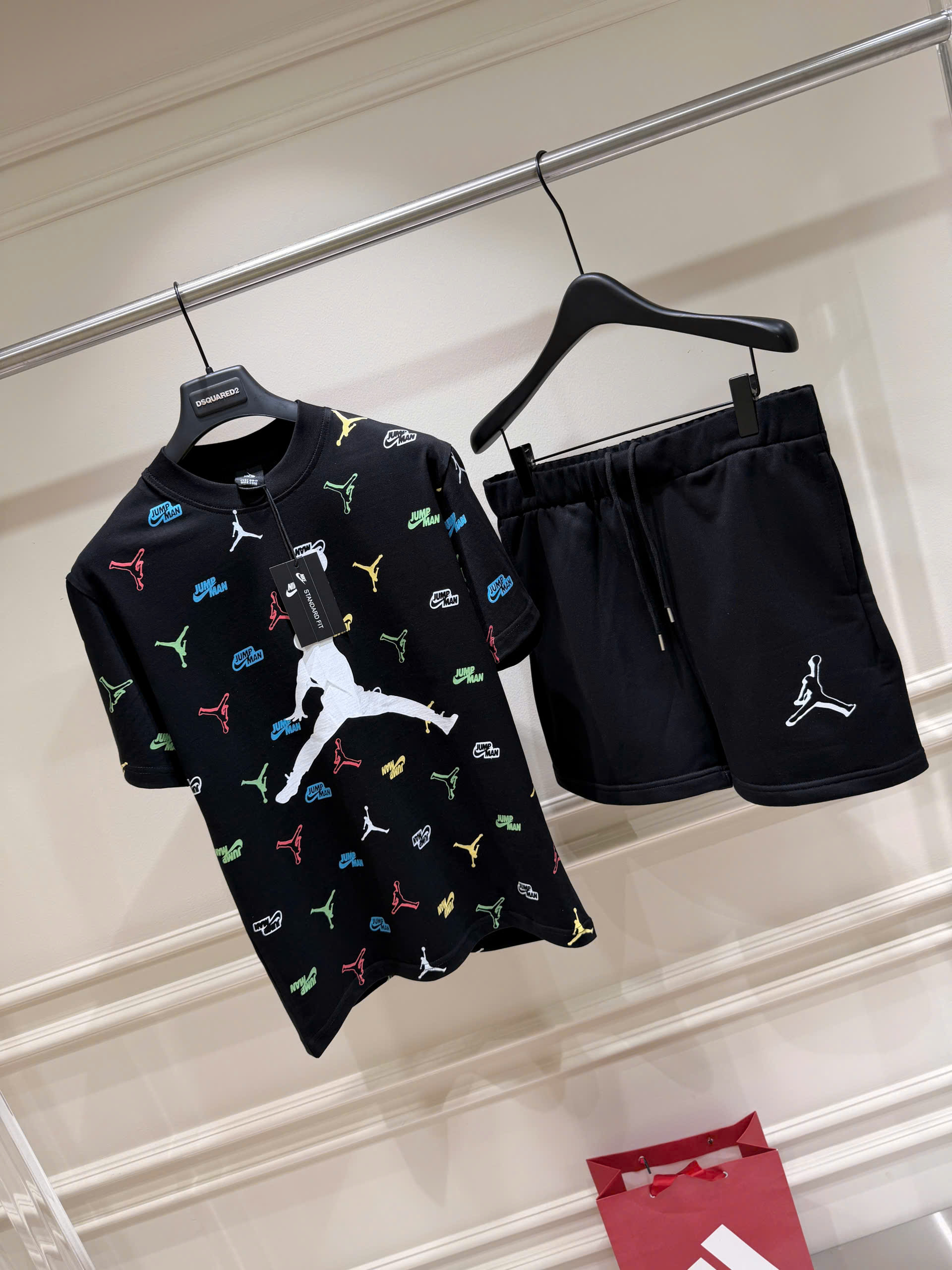 Set bộ thể thao hè Nike Jordan Jump Man logo ngực Like Auth S-XL NV