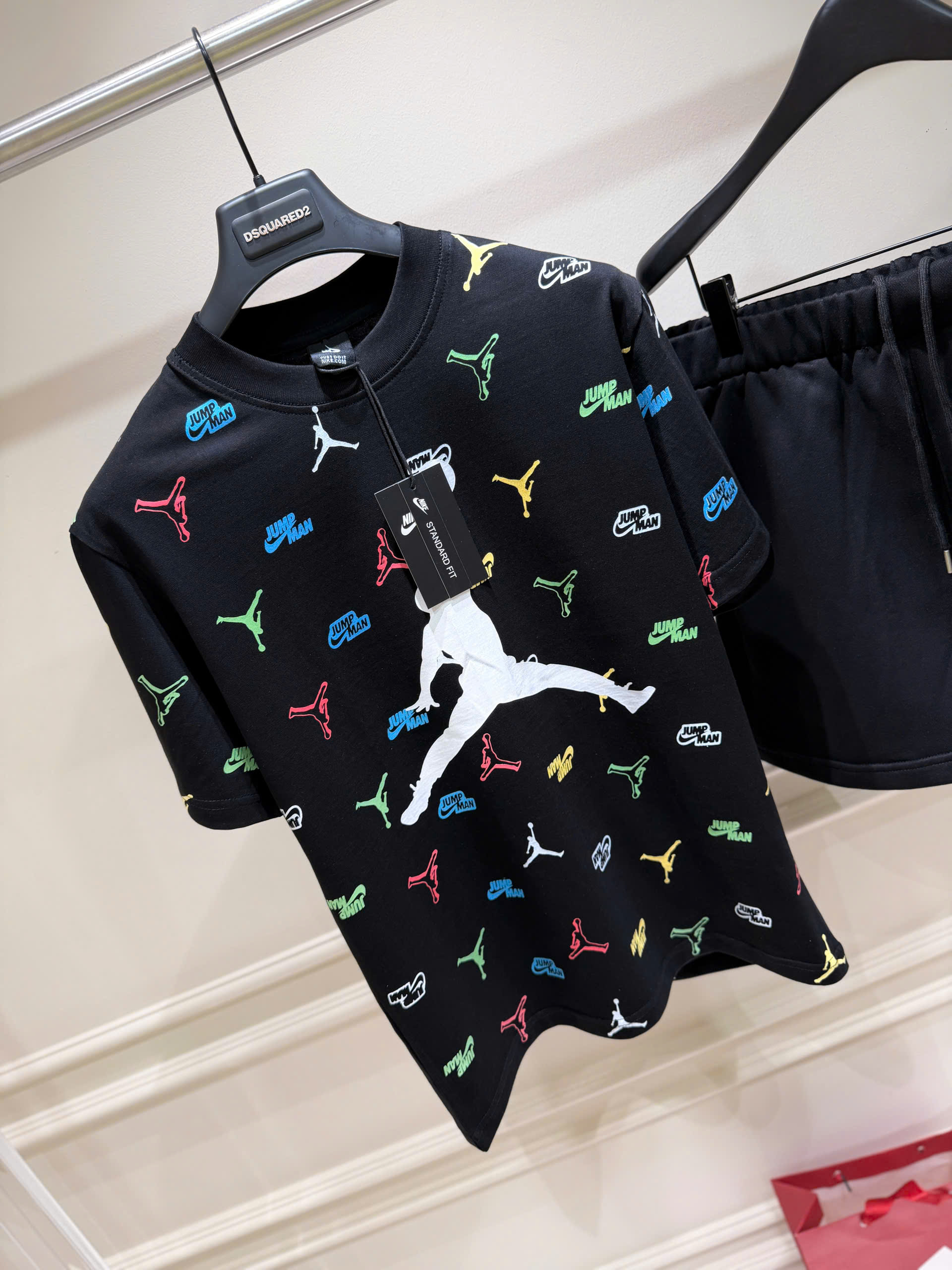 Set bộ thể thao hè Nike Jordan Jump Man logo ngực Like Auth S-XL NV