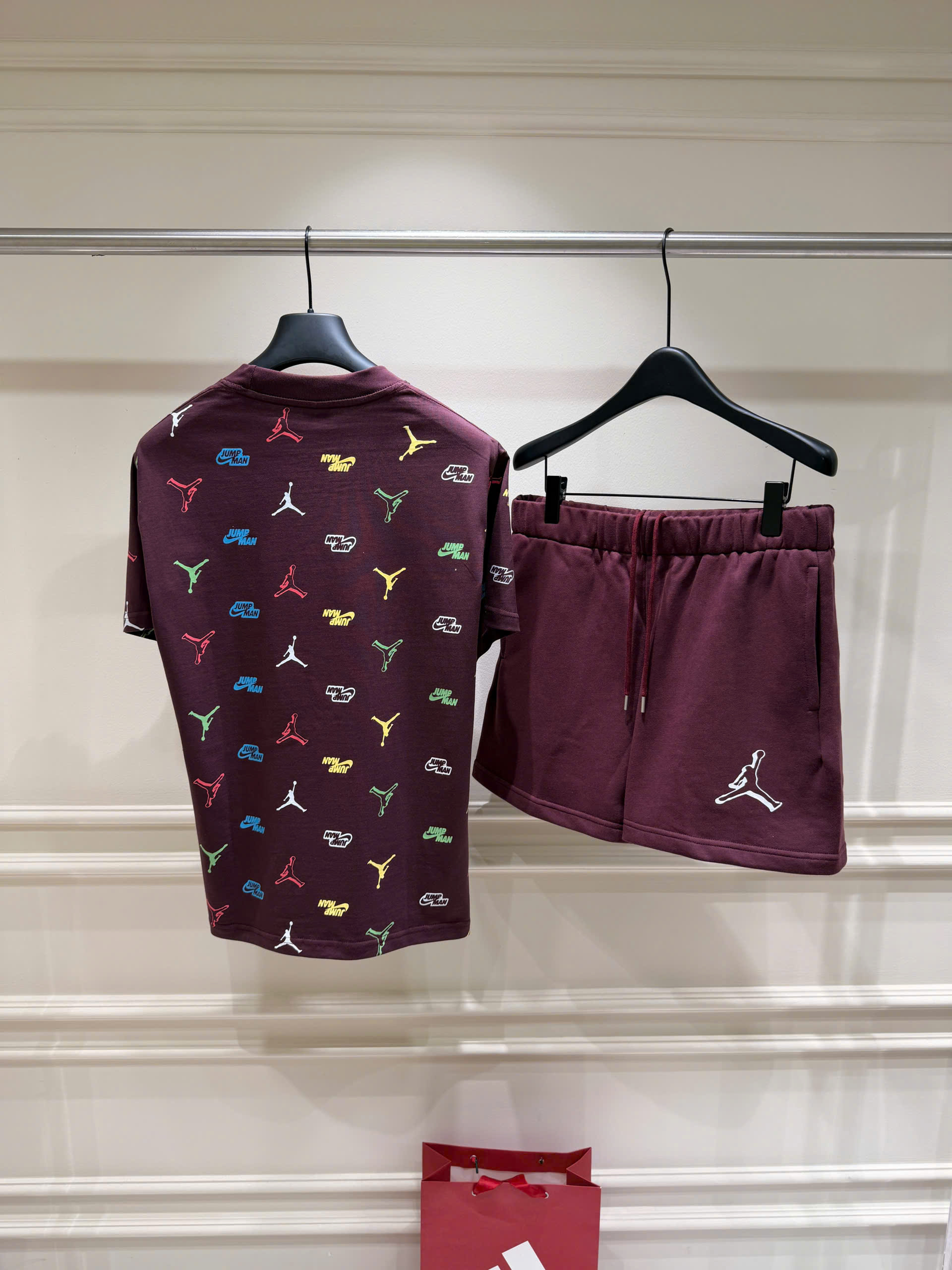 Set bộ thể thao hè Nike Jordan Jump Man logo ngực Like Auth S-XL NV