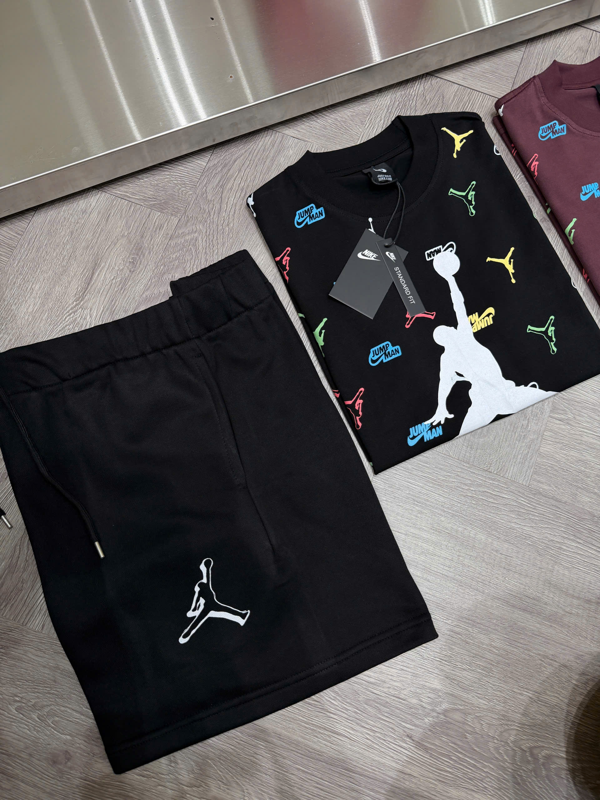 Set bộ thể thao hè Nike Jordan Jump Man logo ngực Like Auth S-XL NV