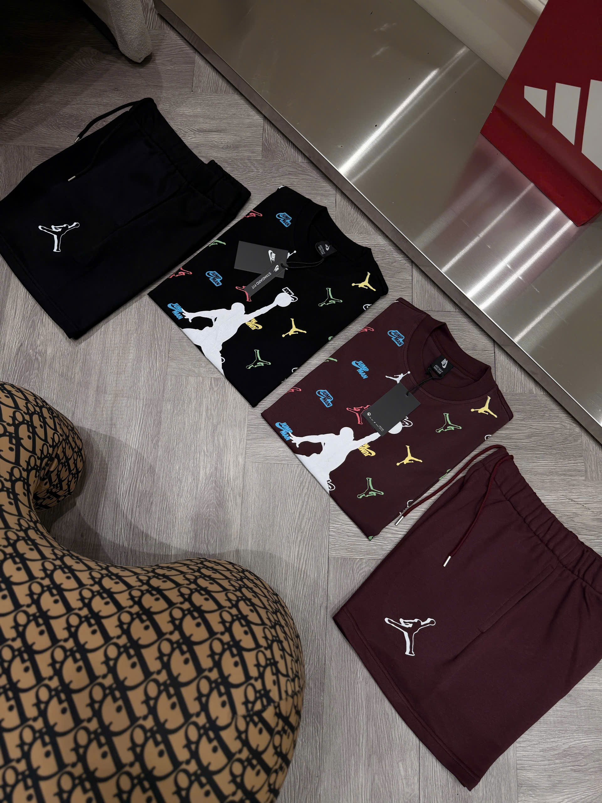 Set bộ thể thao hè Nike Jordan Jump Man logo ngực Like Auth S-XL NV