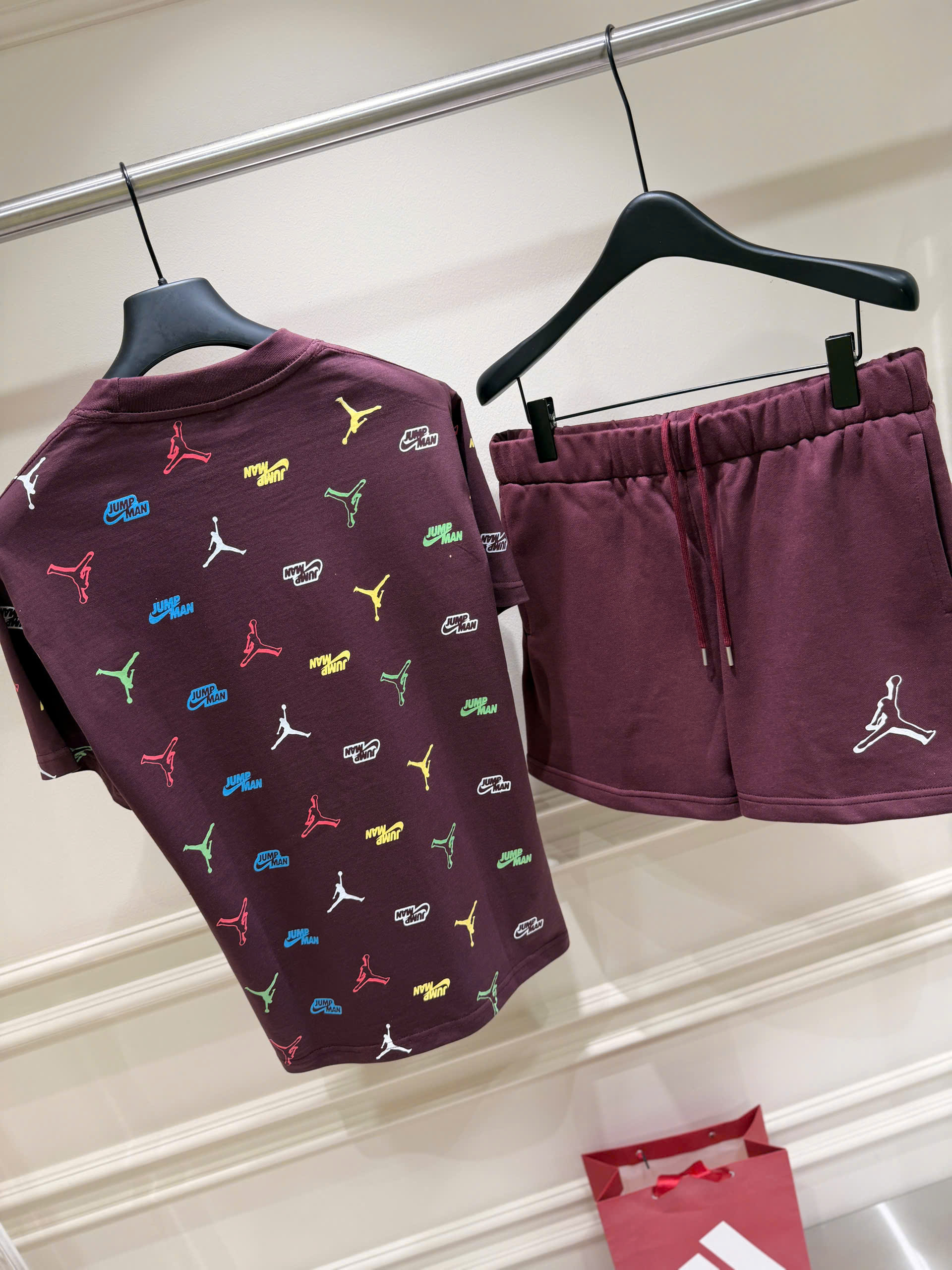 Set bộ thể thao hè Nike Jordan Jump Man logo ngực Like Auth S-XL NV