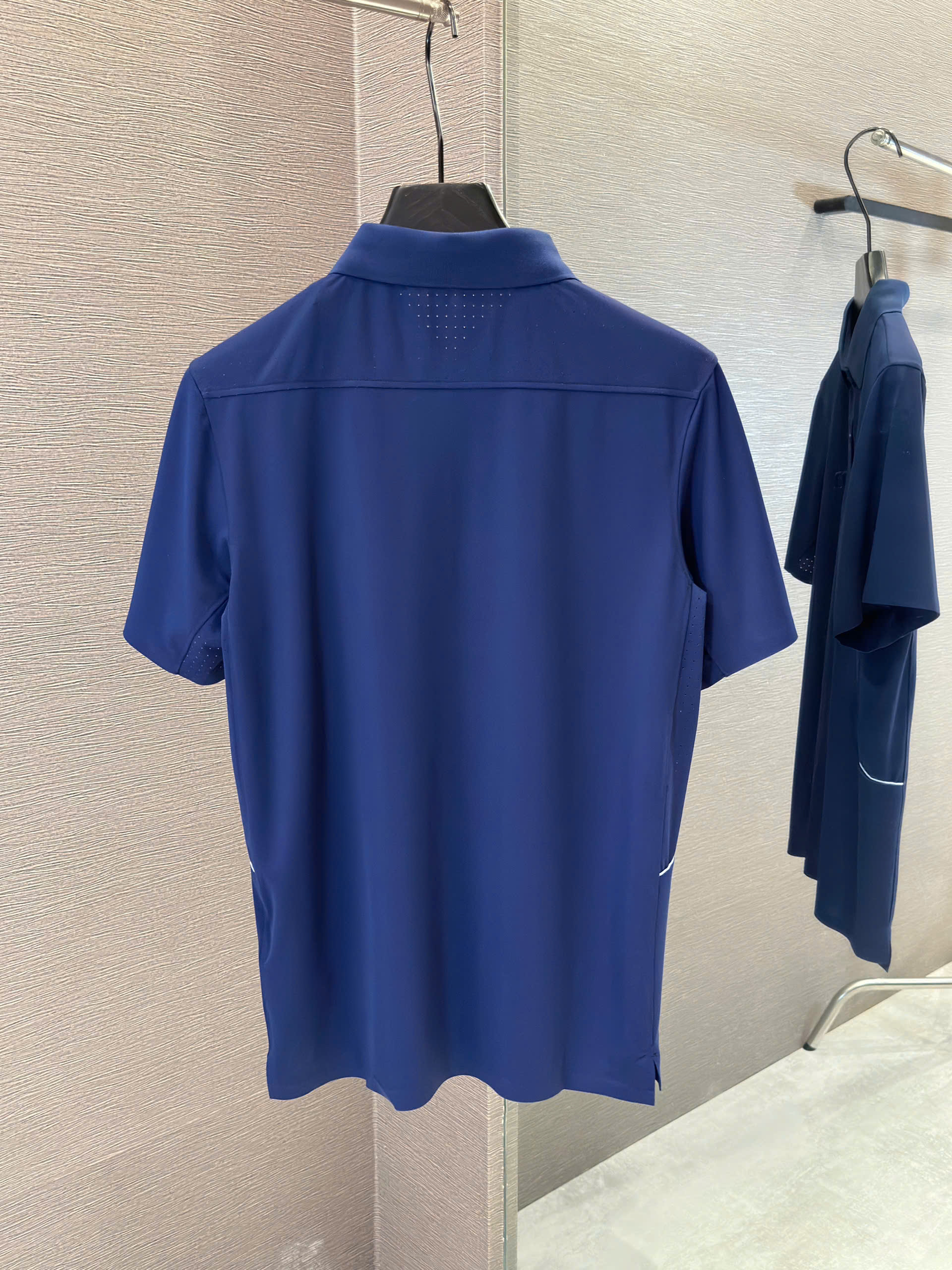 Áo polo thể thao Manesti logo thêu ngực Like Auth S-XL VTN\Xanh than