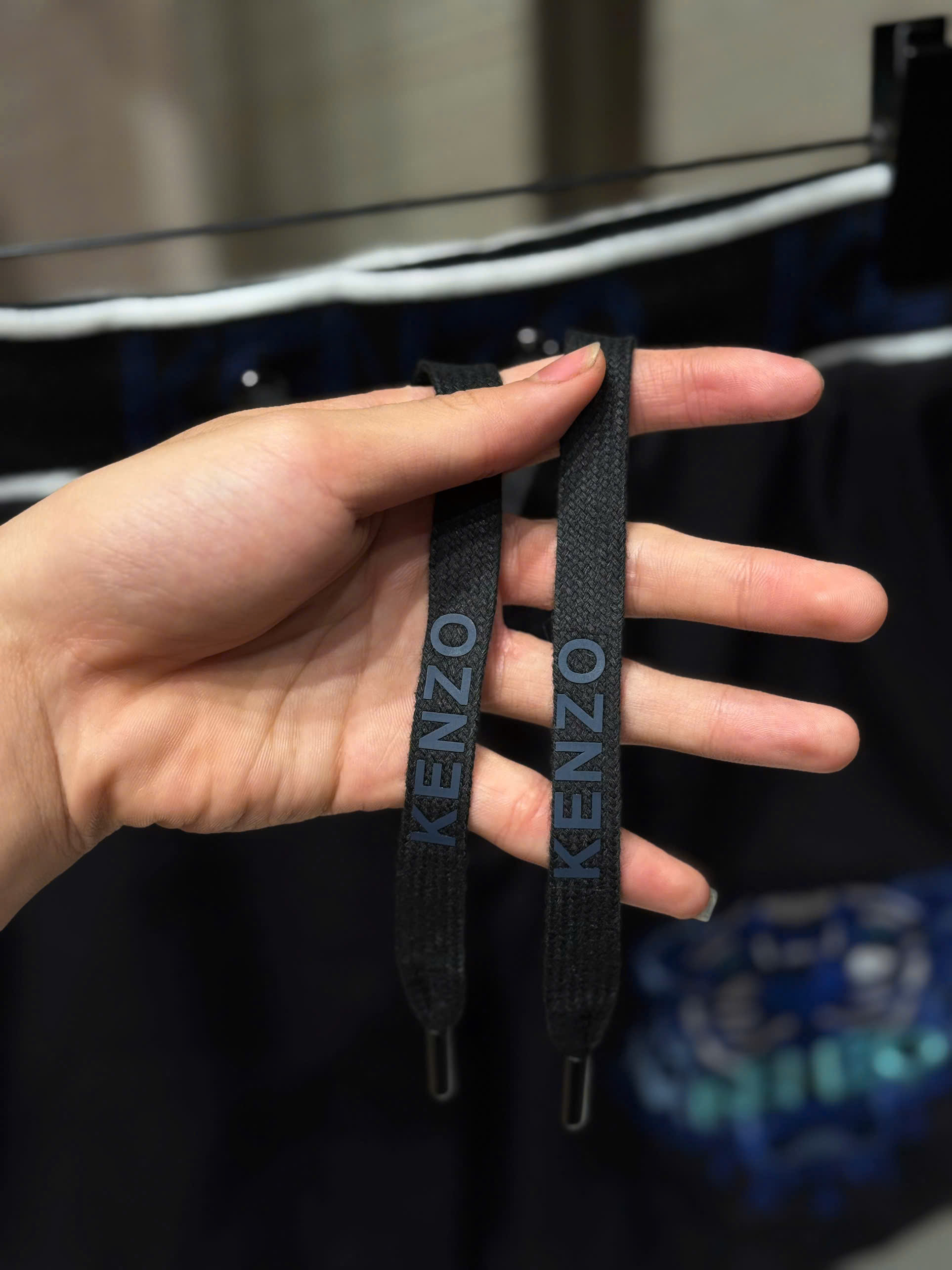 Quần short đùi gió Kenzo KZ Đen bo cạp thêu mặt hổ Xanh Like Auth S-XL NV