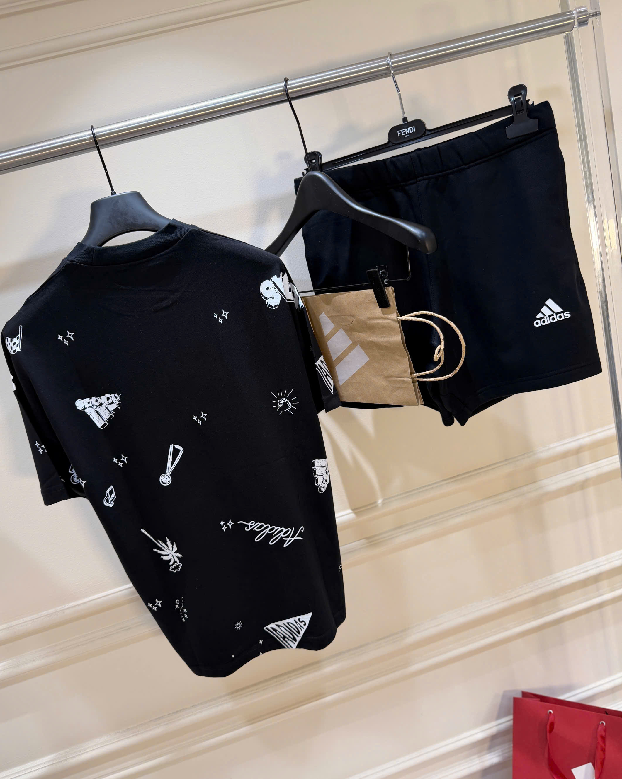 Set bộ nỉ thể thao Adidas nhiều logo Like Auth S-XL NV