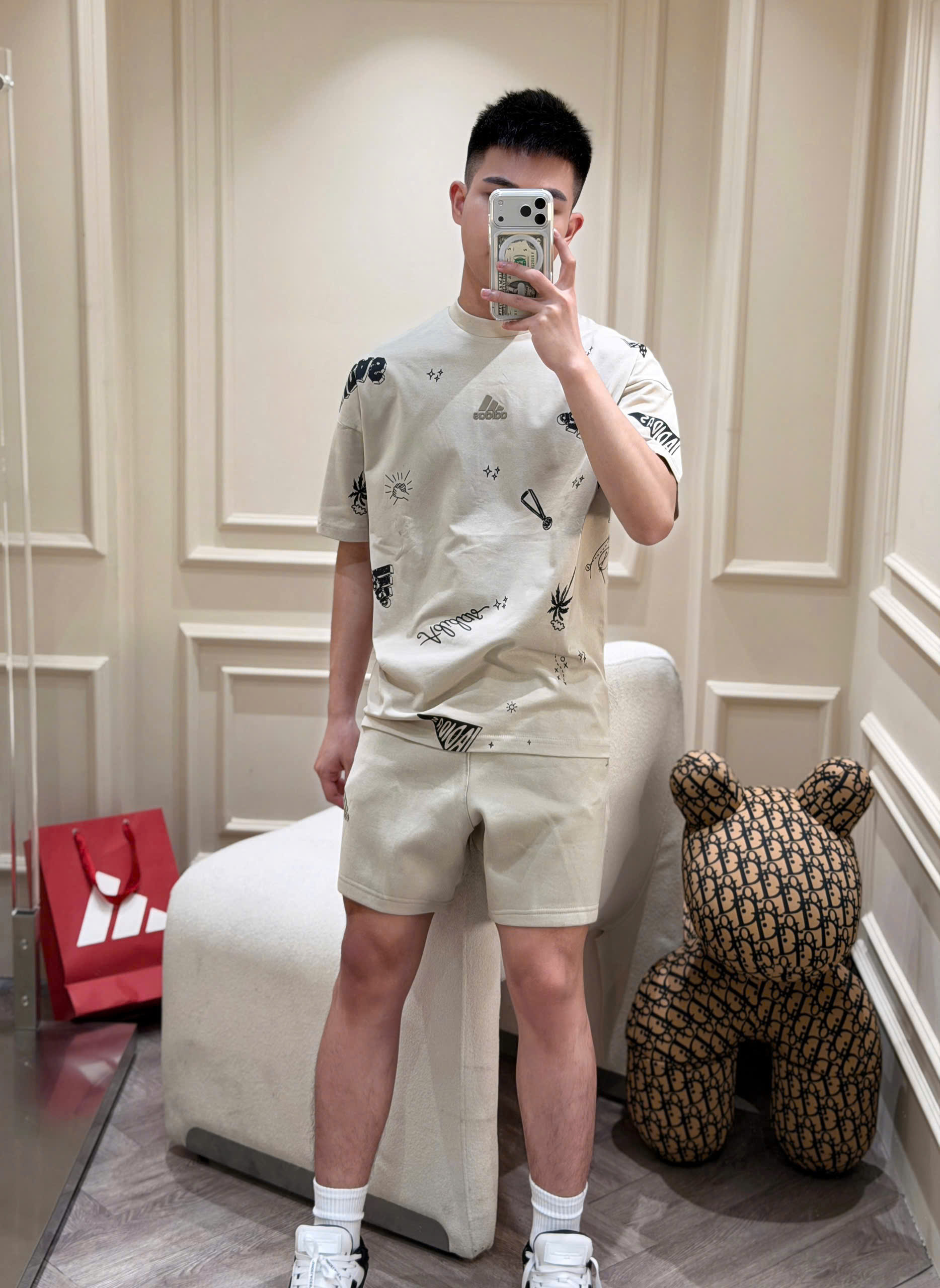 Set bộ nỉ thể thao Adidas nhiều logo Like Auth S-XL NV