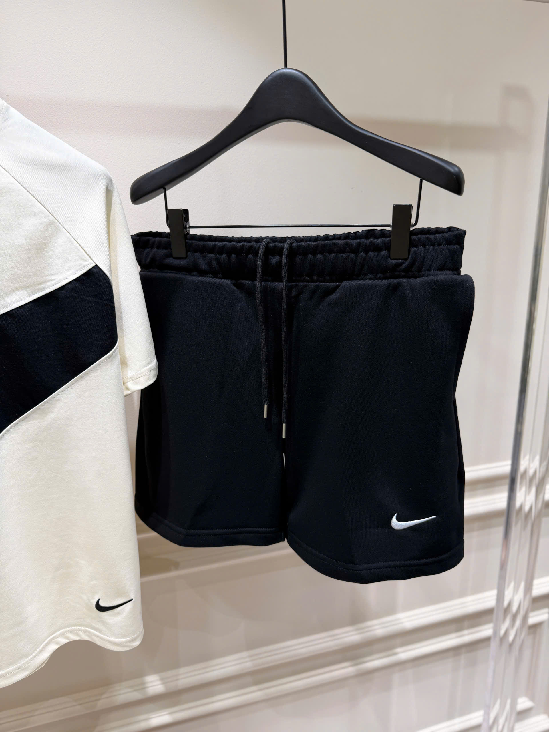 Set bộ thể thao hè Nike logo wash móc ngực Like Auth S-XL LK