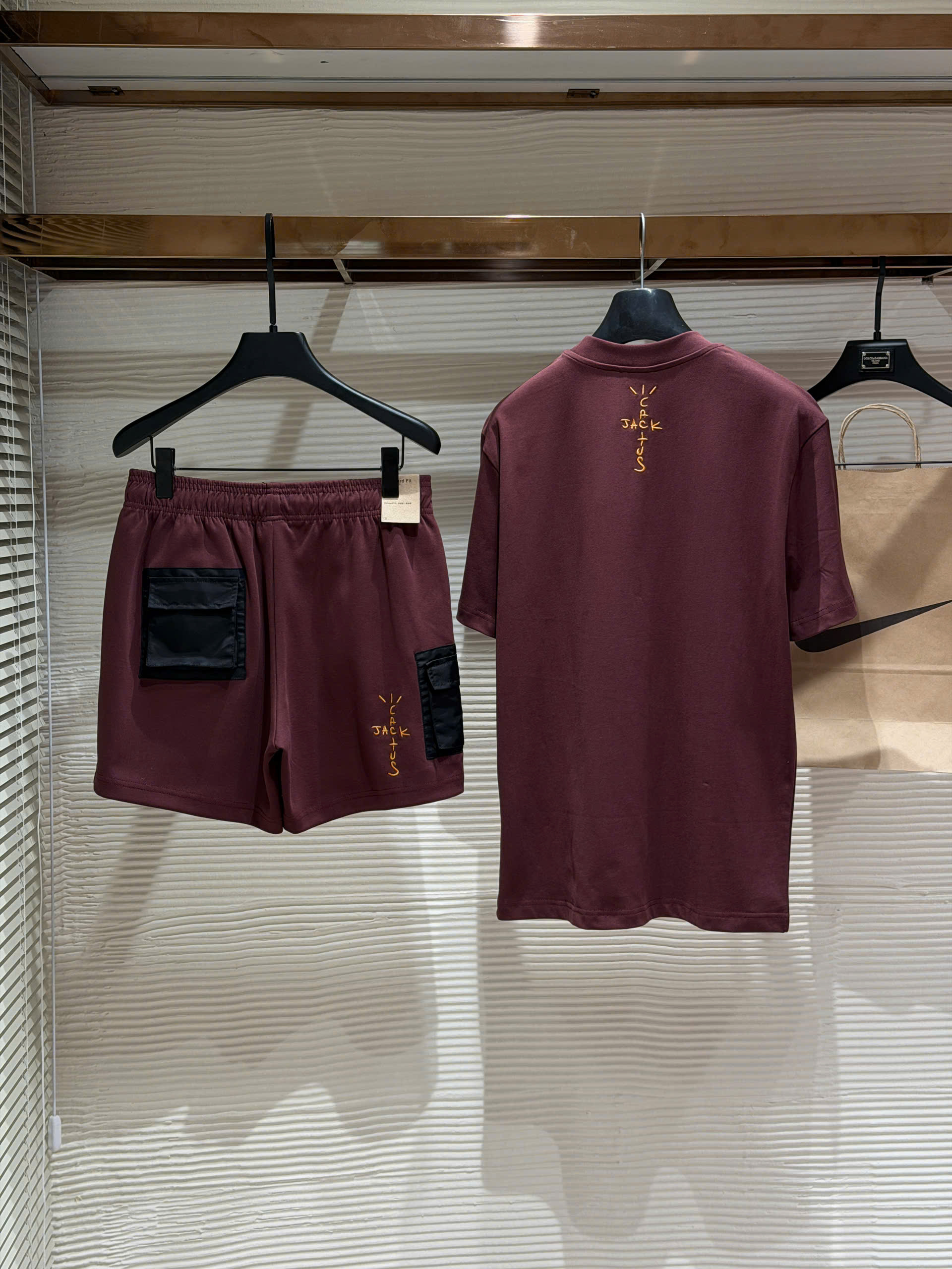 Set bộ thể thao hè Nike túi hộp ngực đùi Like Auth S-XL NV