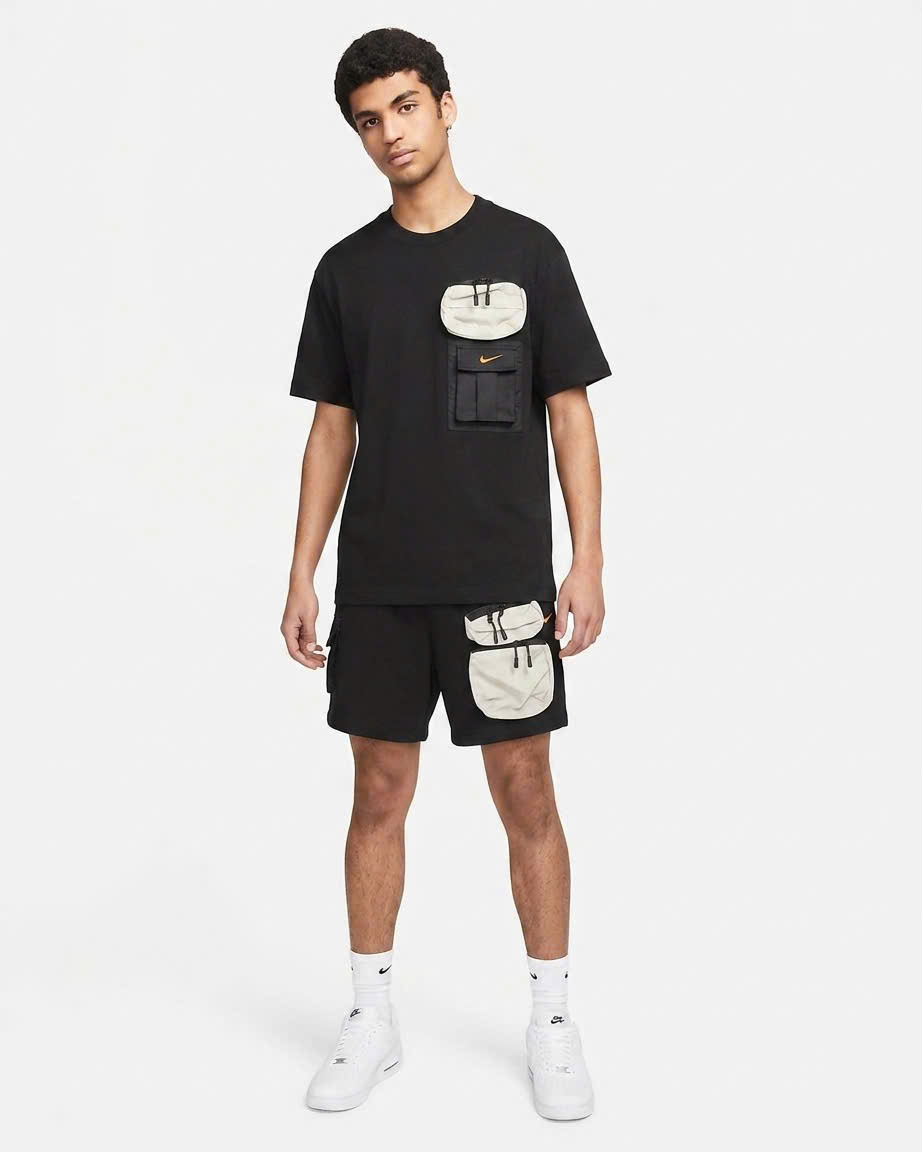 Set bộ thể thao hè Nike túi hộp ngực đùi Like Auth S-XL NV